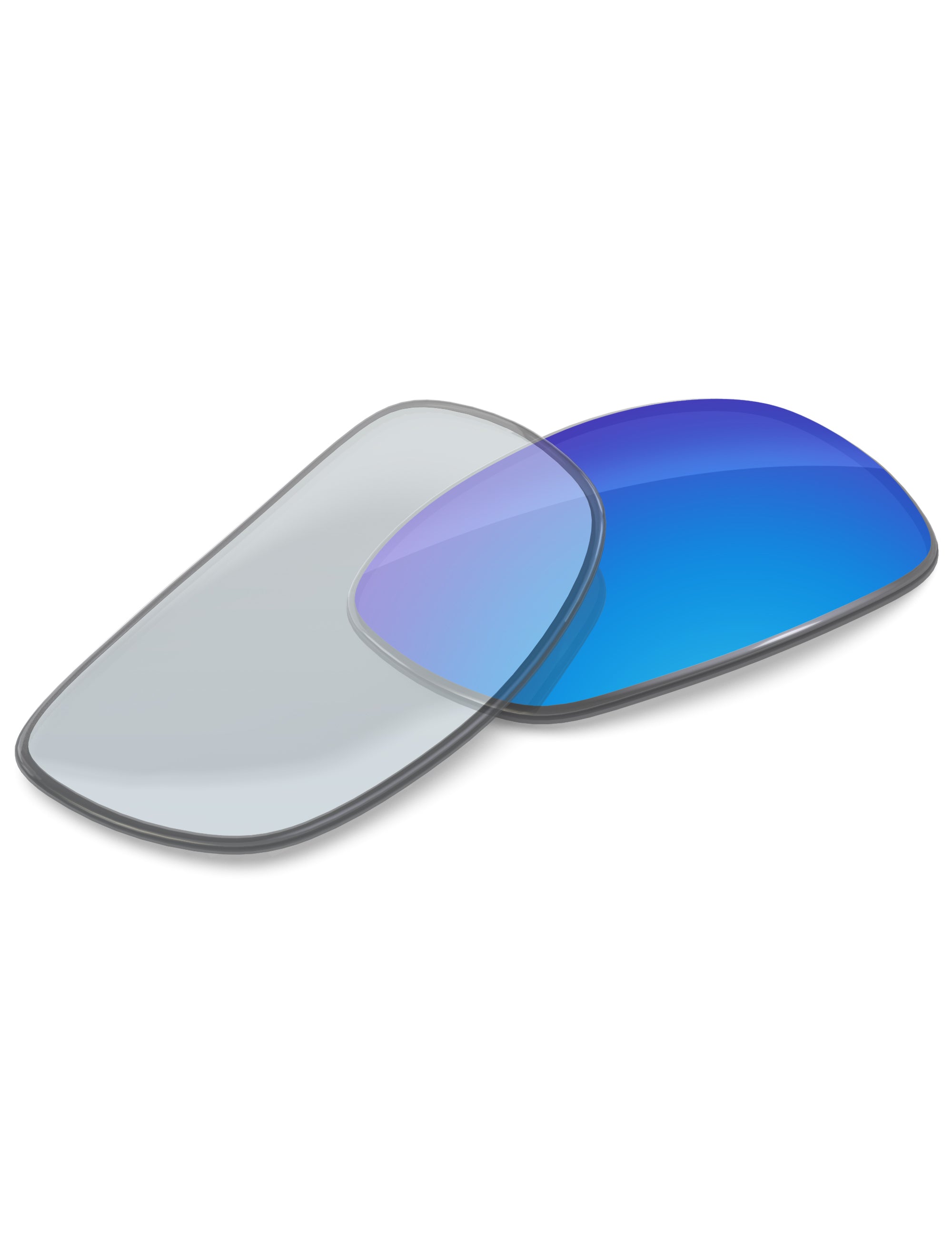 Sky Blue FlashMirror™ Photochromic-Non-Polarized