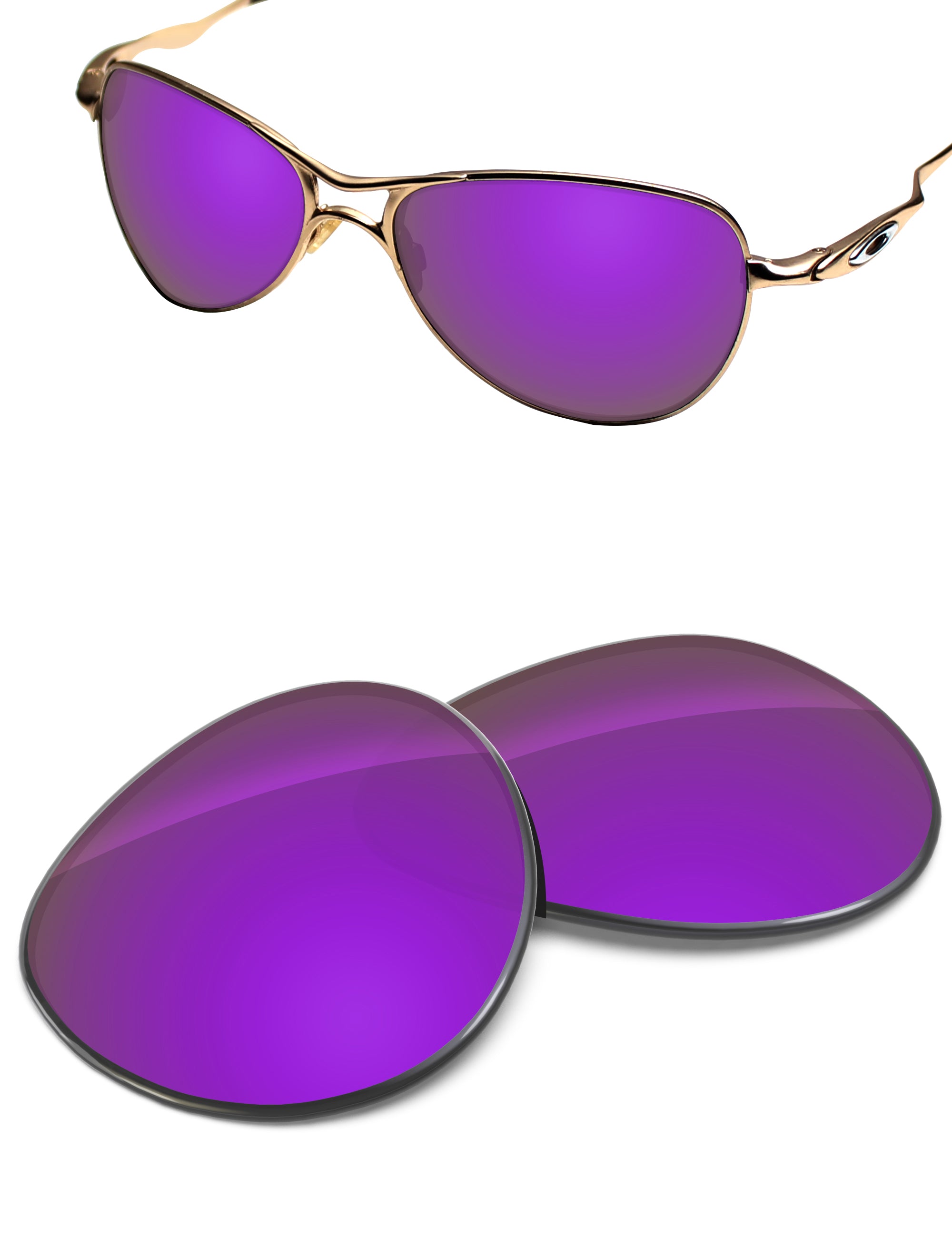 Plum Purple FlashMirror™-Non-Polarized