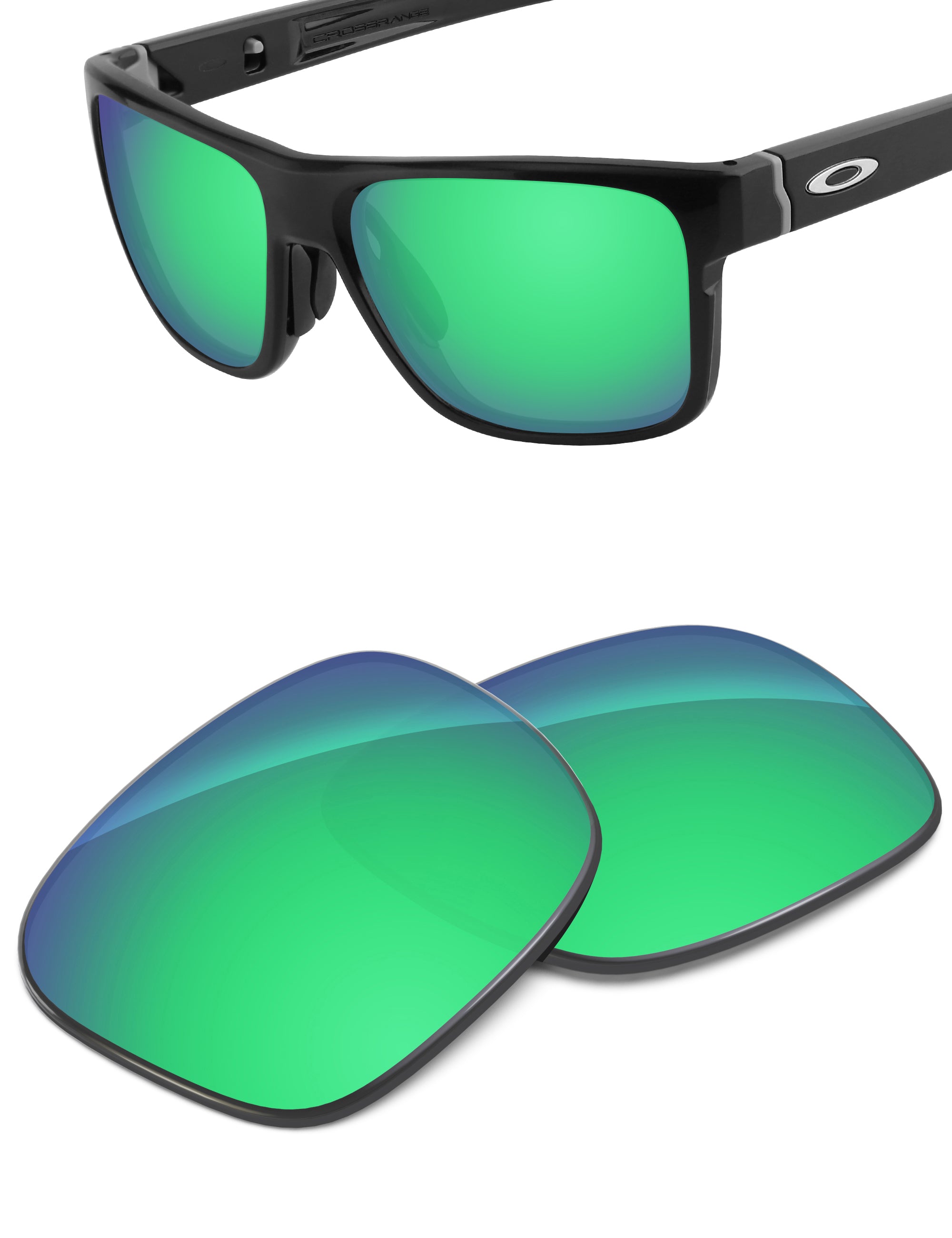Emerald Green FlashMirror™-Non-Polarized