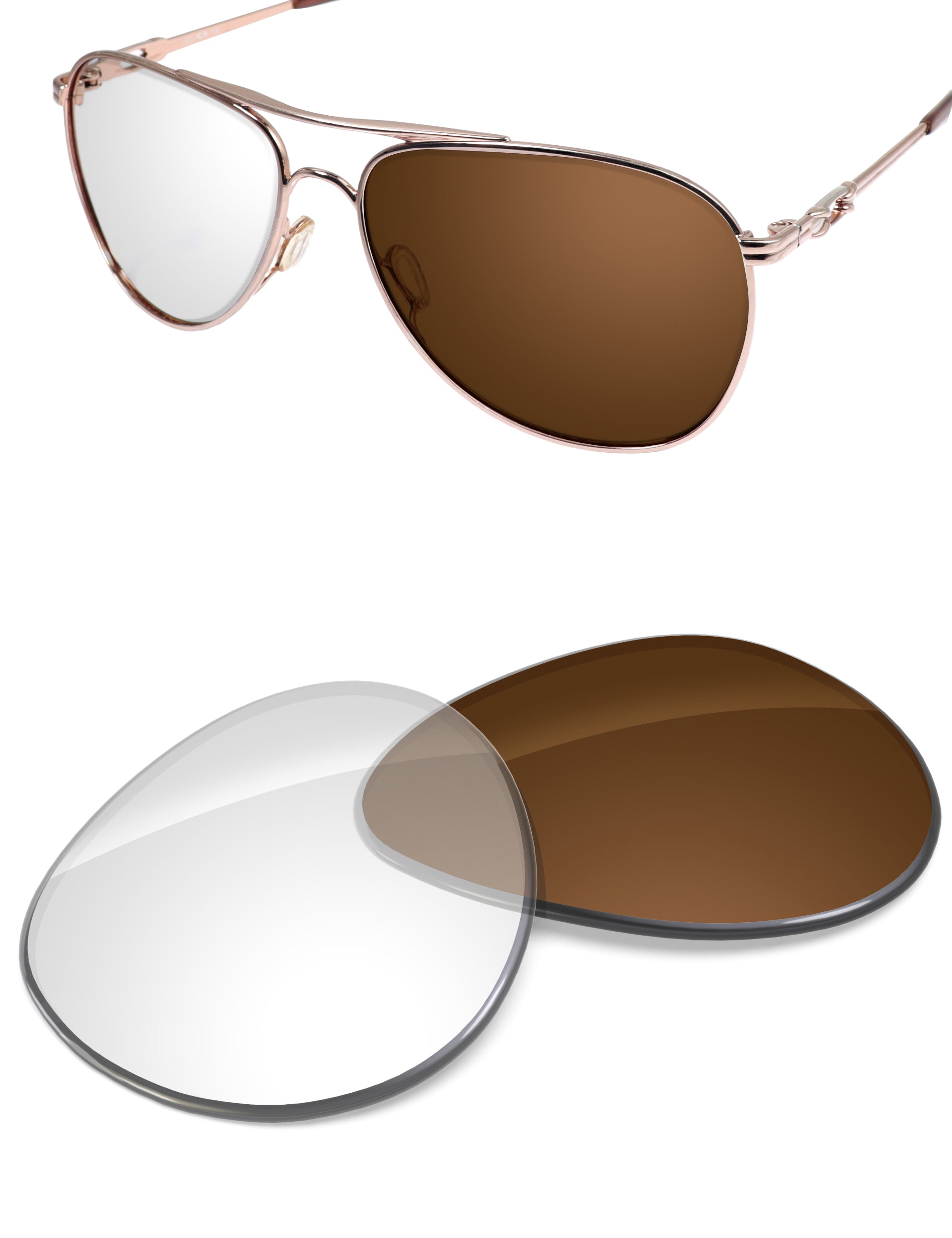 Adapt Brown Photochromic Blue Light Blocking-Non-Polarized