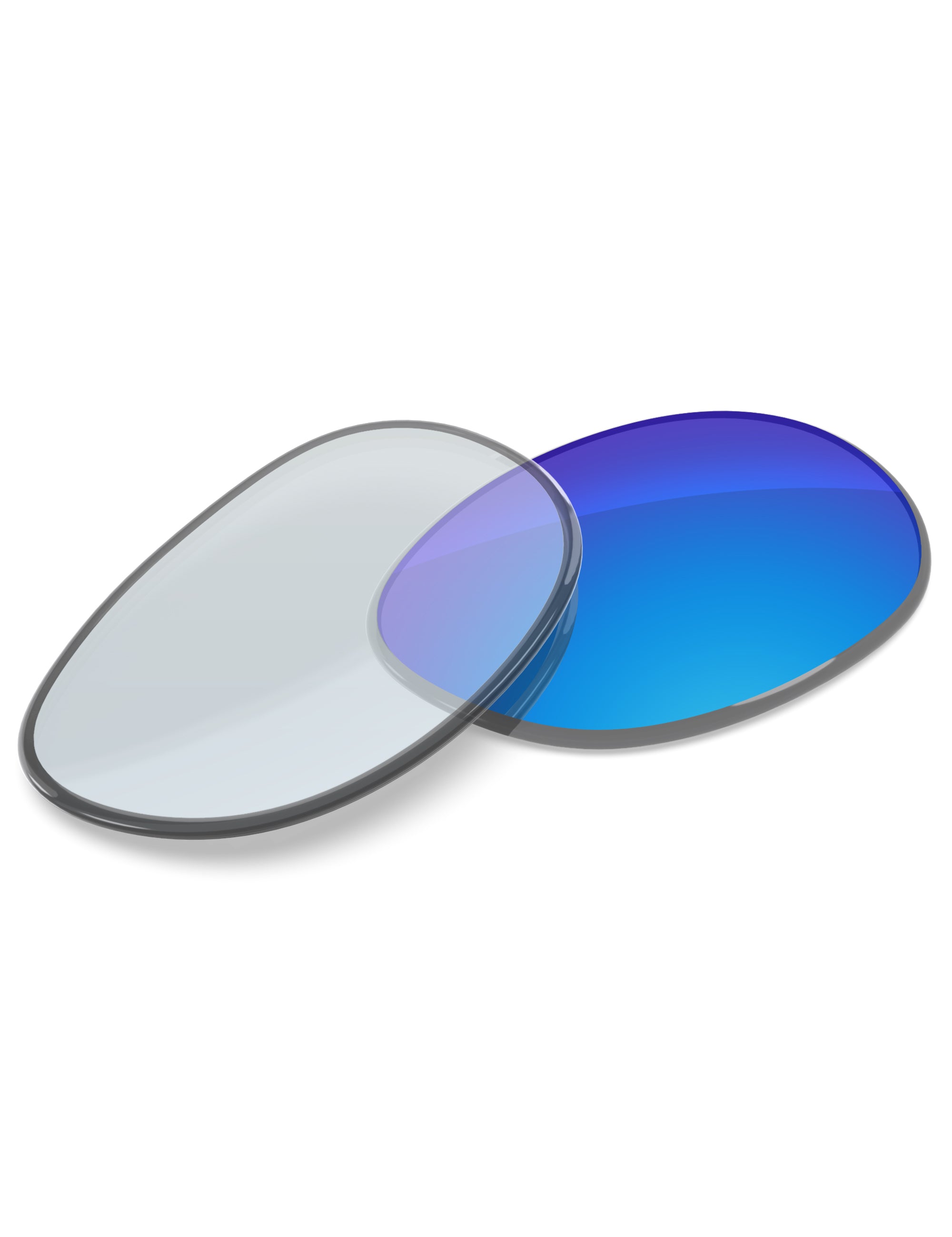 Sky Blue FlashMirror™ Photochromic-Non-Polarized