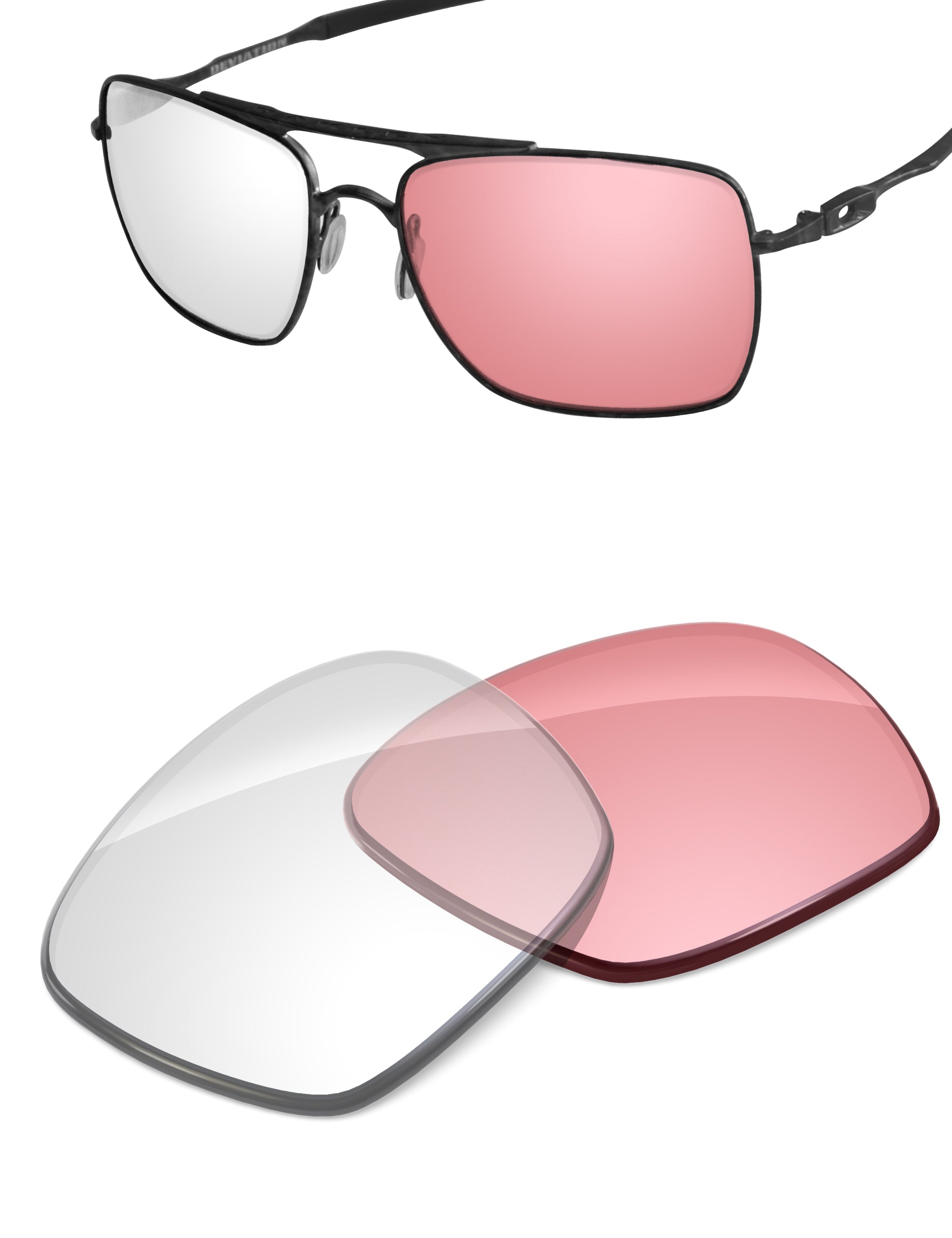 Adapt Pink Photochromic Blue Light Blocking-Non-Polarized