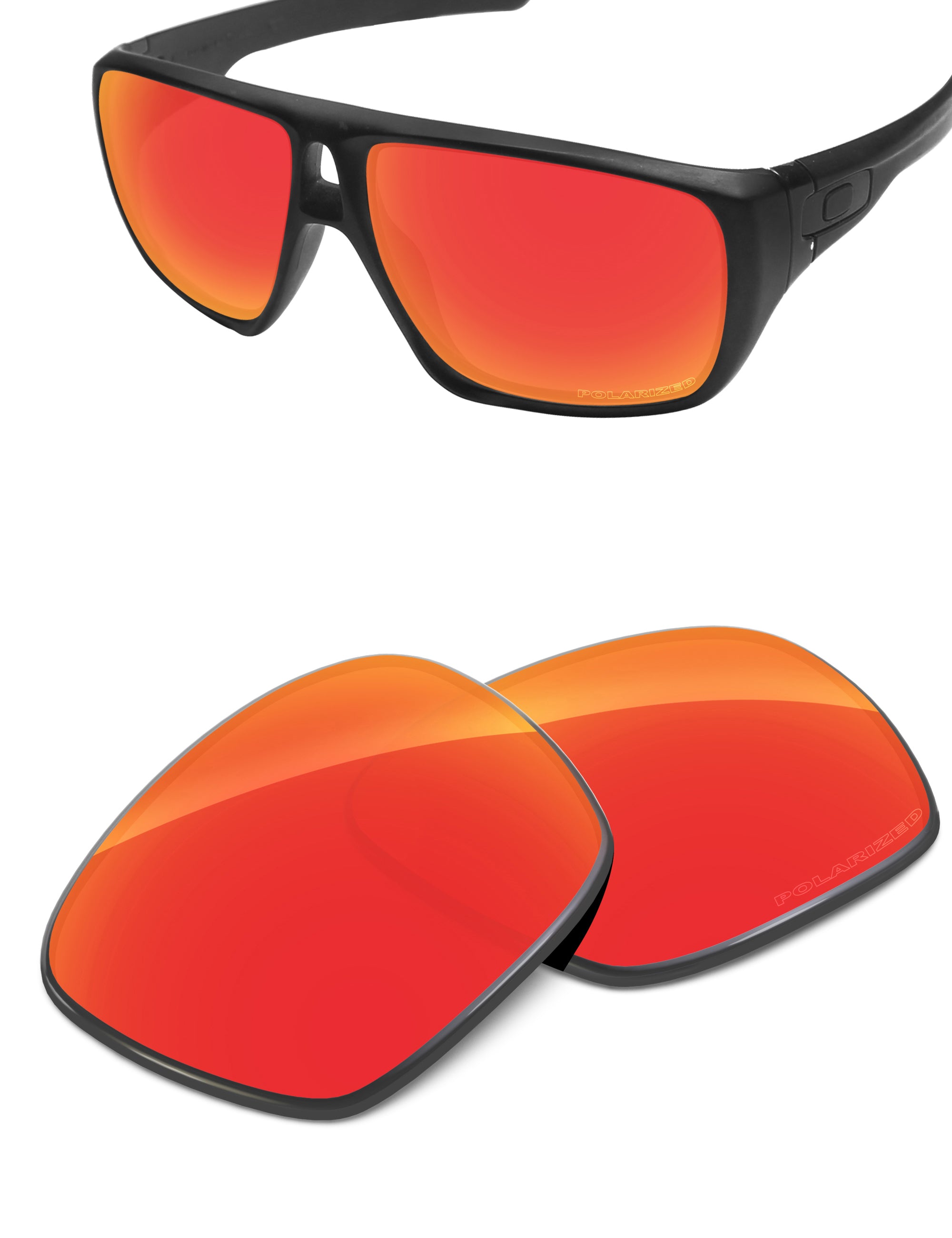 Fire Red FlashMirror™-Polarized