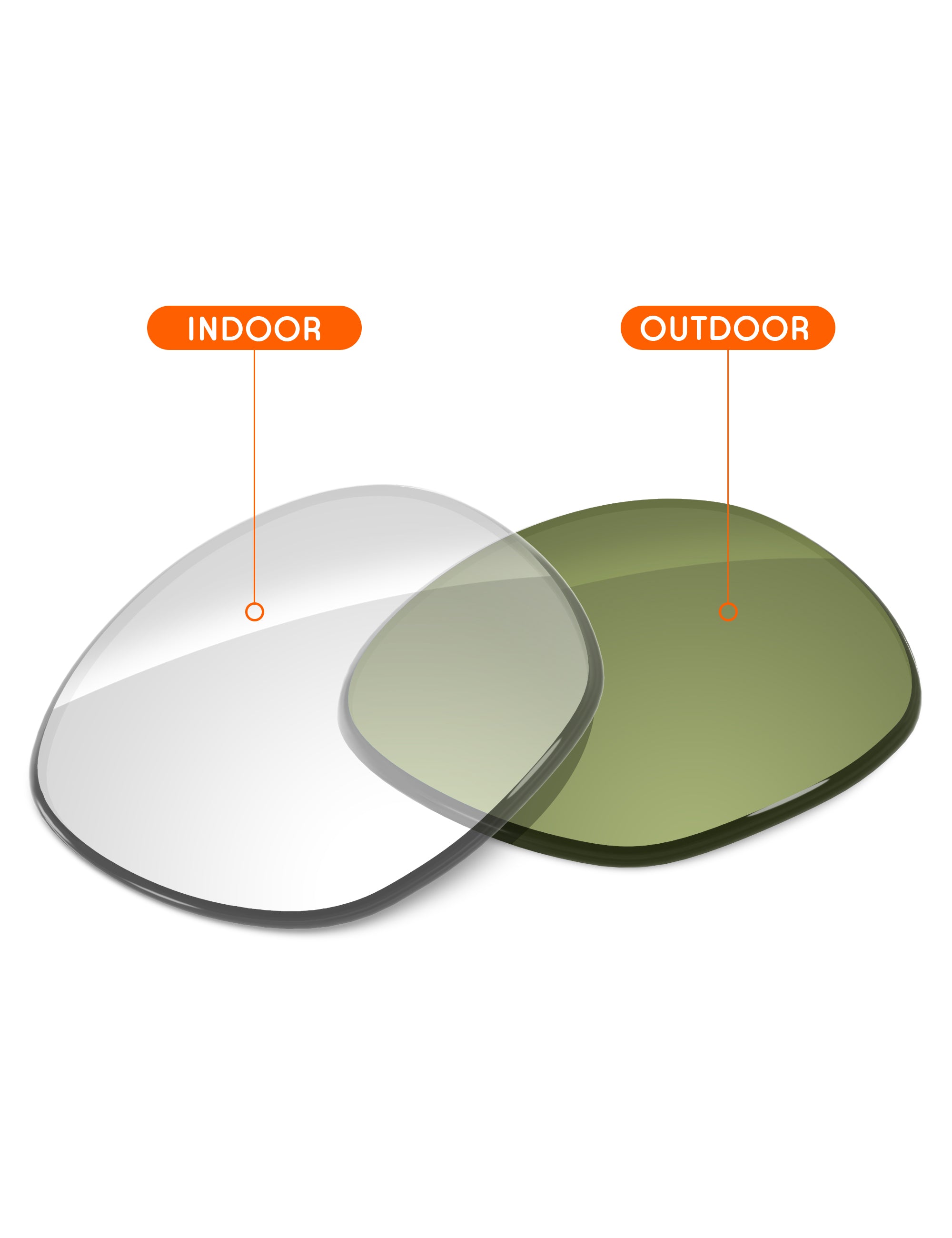 Adapt Green Photochromic Blue Light Blocking-Non-Polarized