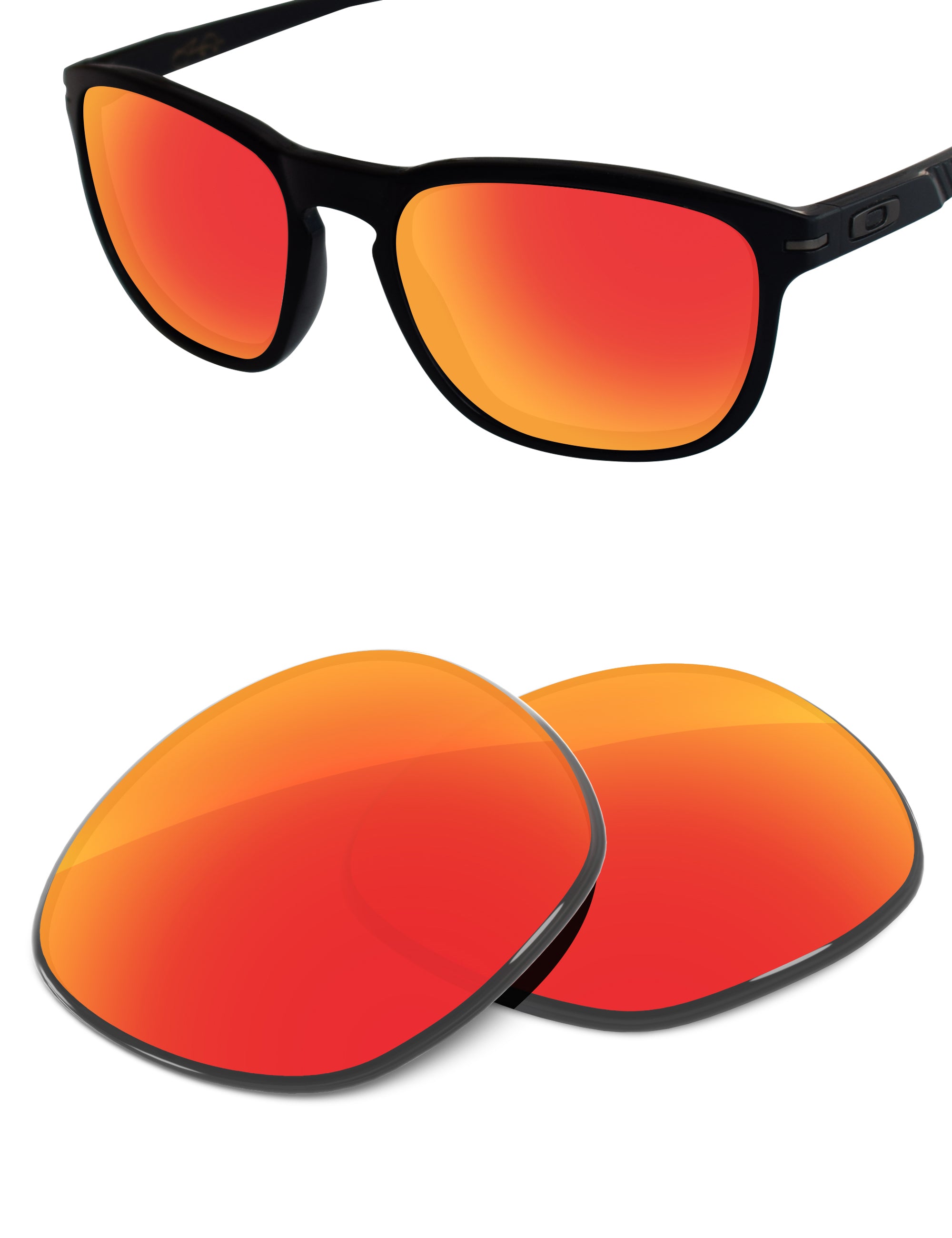 Fire Red FlashMirror™-Non-Polarized