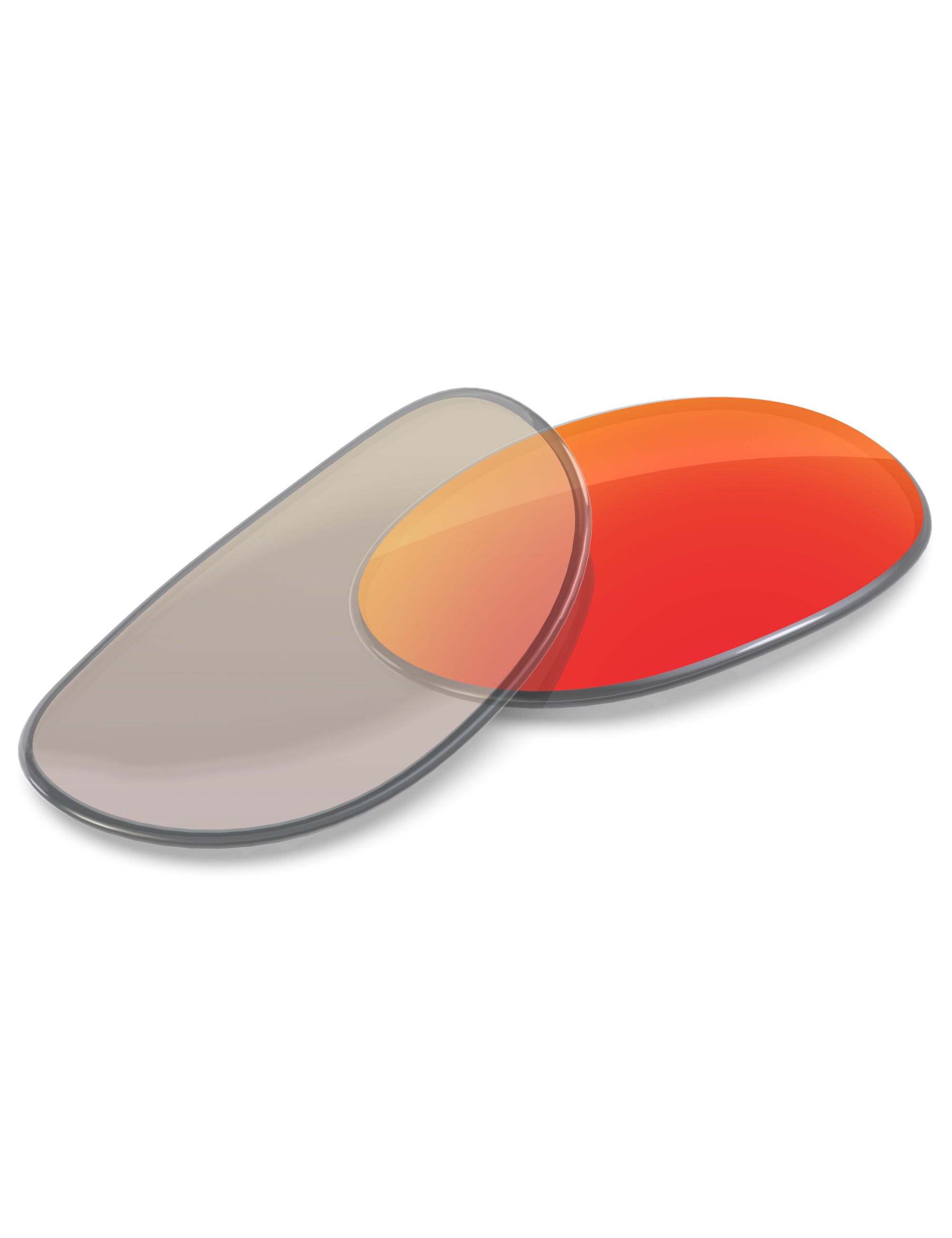 Fire Red FlashMirror™ Photochromic-Non-Polarized