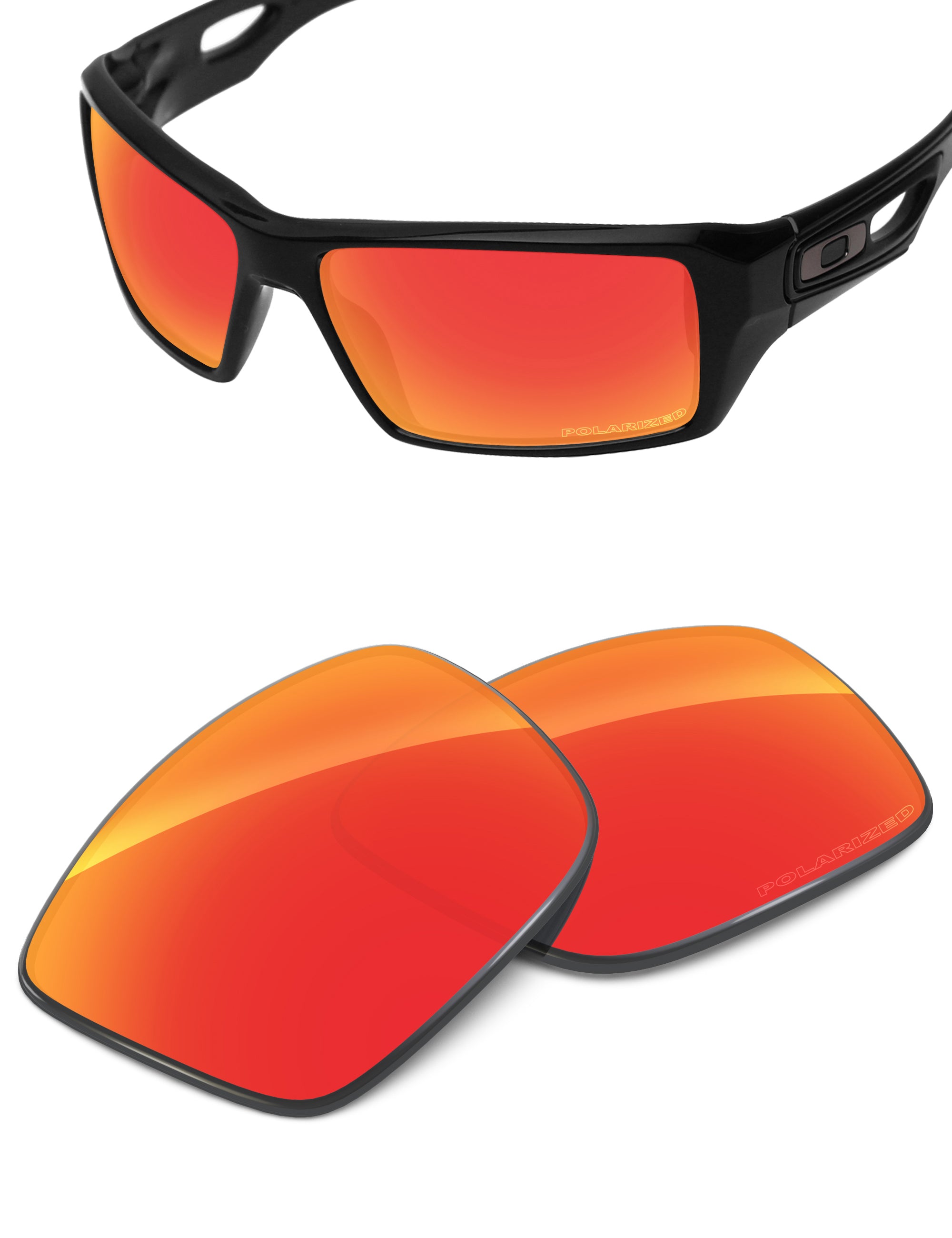 Fire Red FlashMirror™-Polarized
