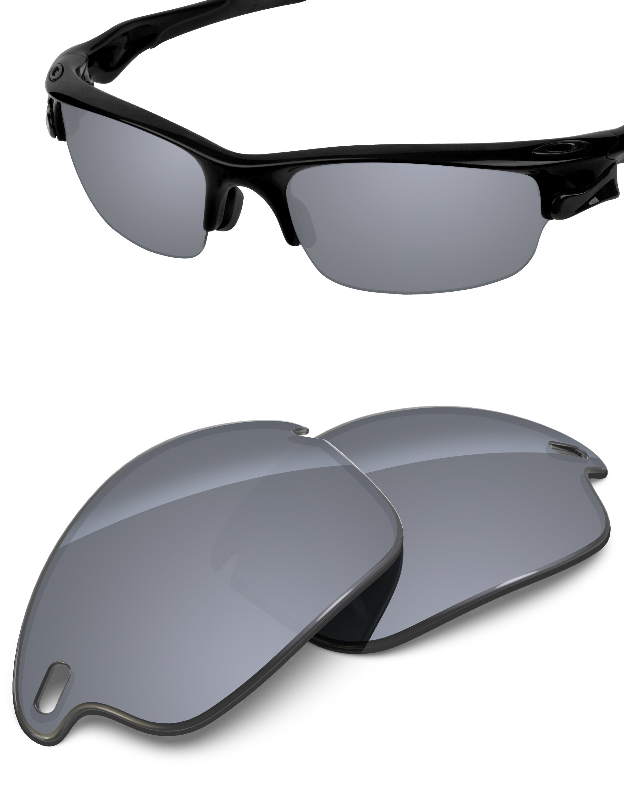Silver Metallic FlashMirror™-Non-Polarized