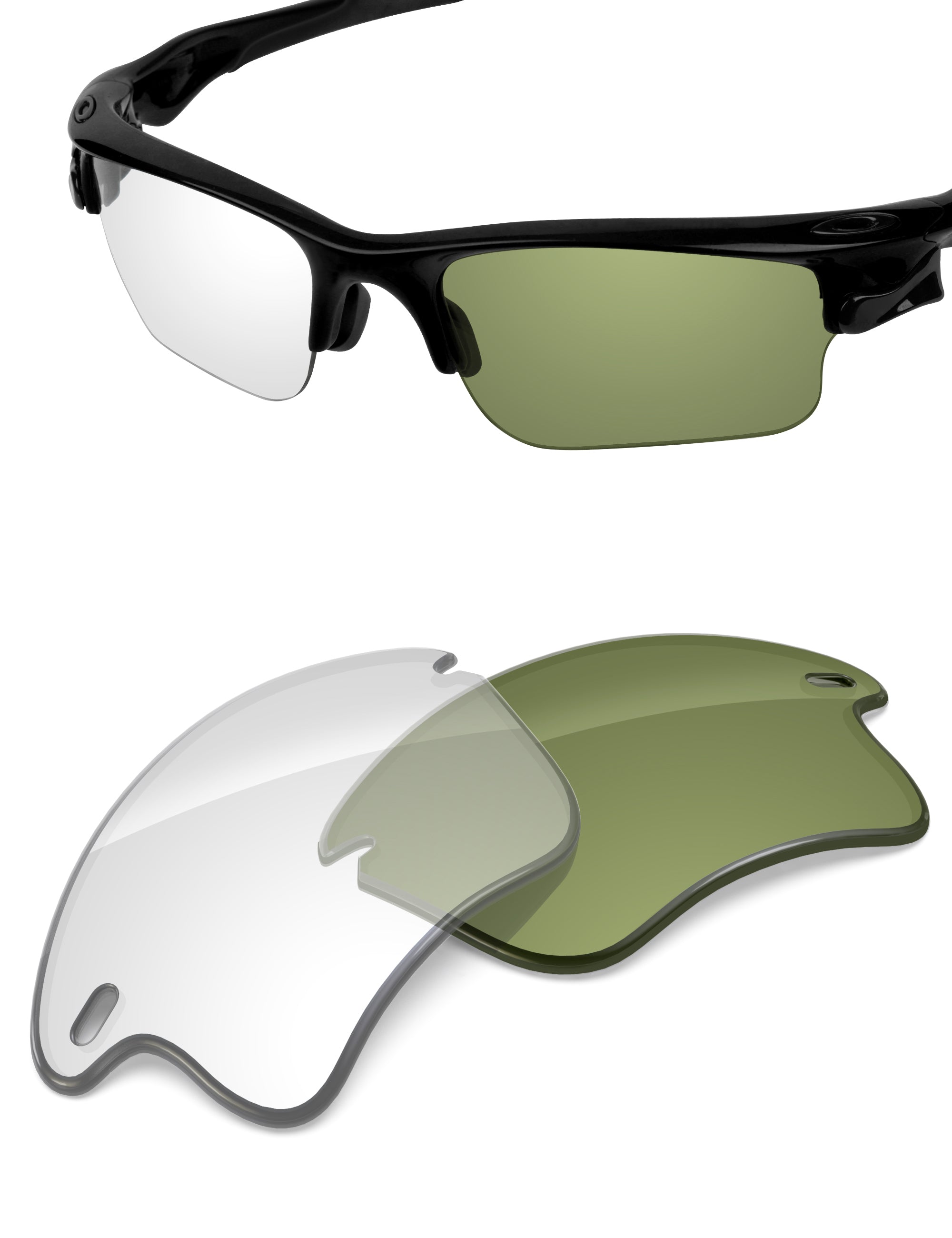 Adapt Green Photochromic Blue Light Blocking-Non-Polarized
