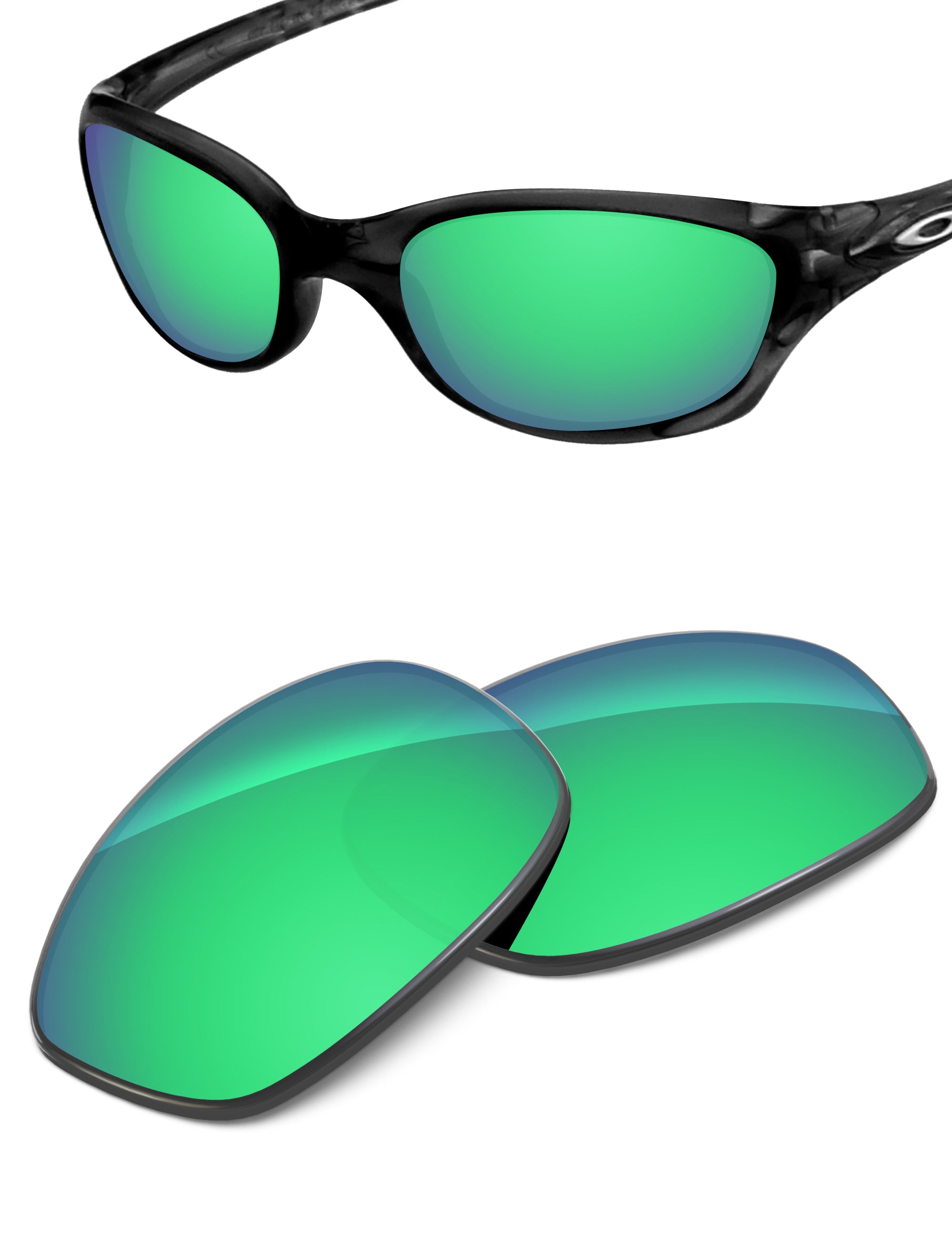 Emerald Green FlashMirror™-Non-Polarized