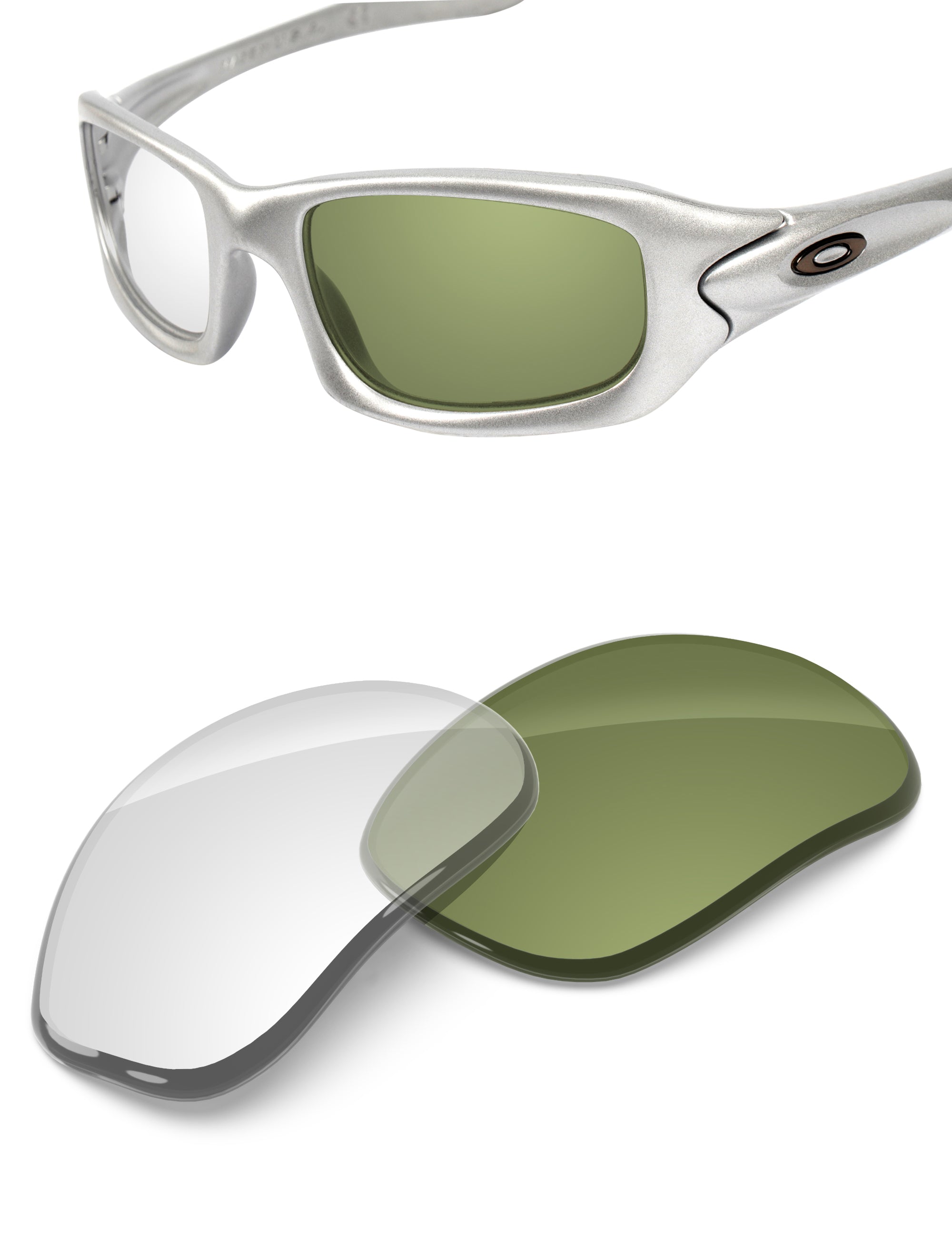 Adapt Green Photochromic Blue Light Blocking-Non-Polarized