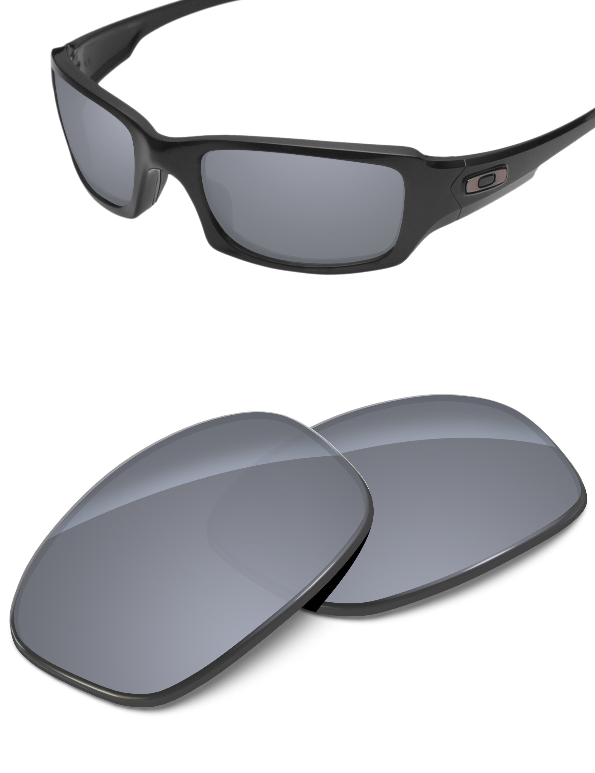 Silver Metallic FlashMirror™-Non-Polarized