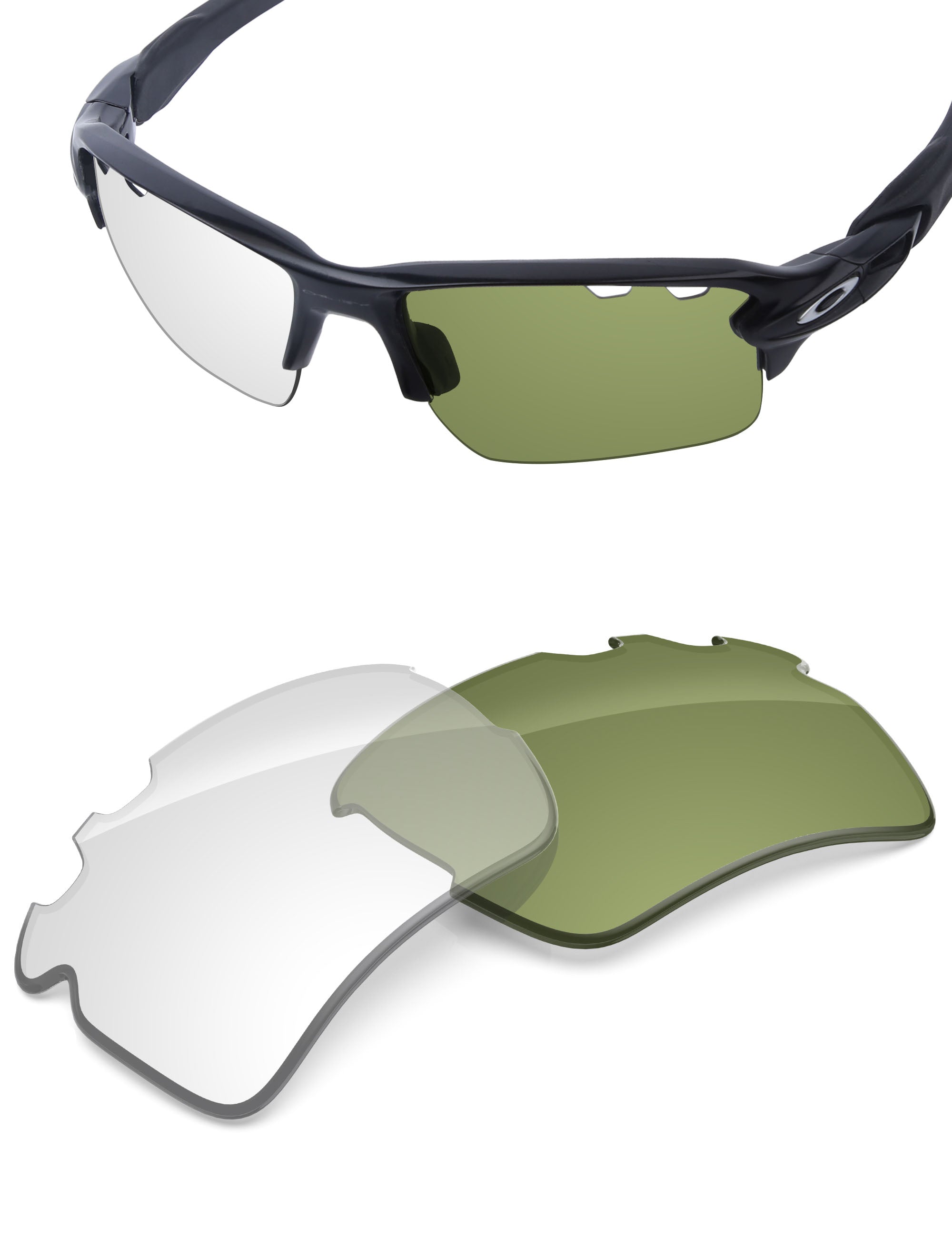 Adapt Green Photochromic Blue Light Blocking-Non-Polarized