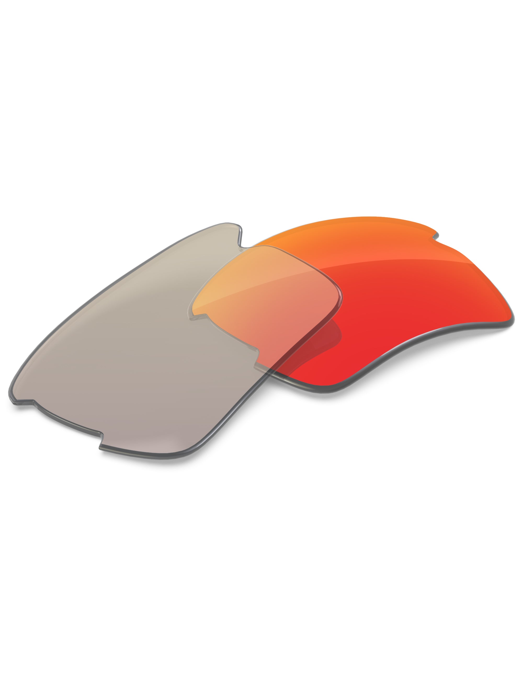 Fire Red FlashMirror™ Photochromic-Non-Polarized