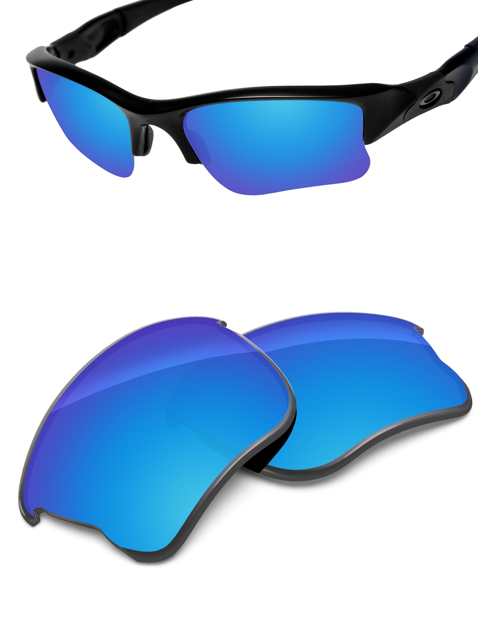 Sky Blue FlashMirror™-Non-Polarized