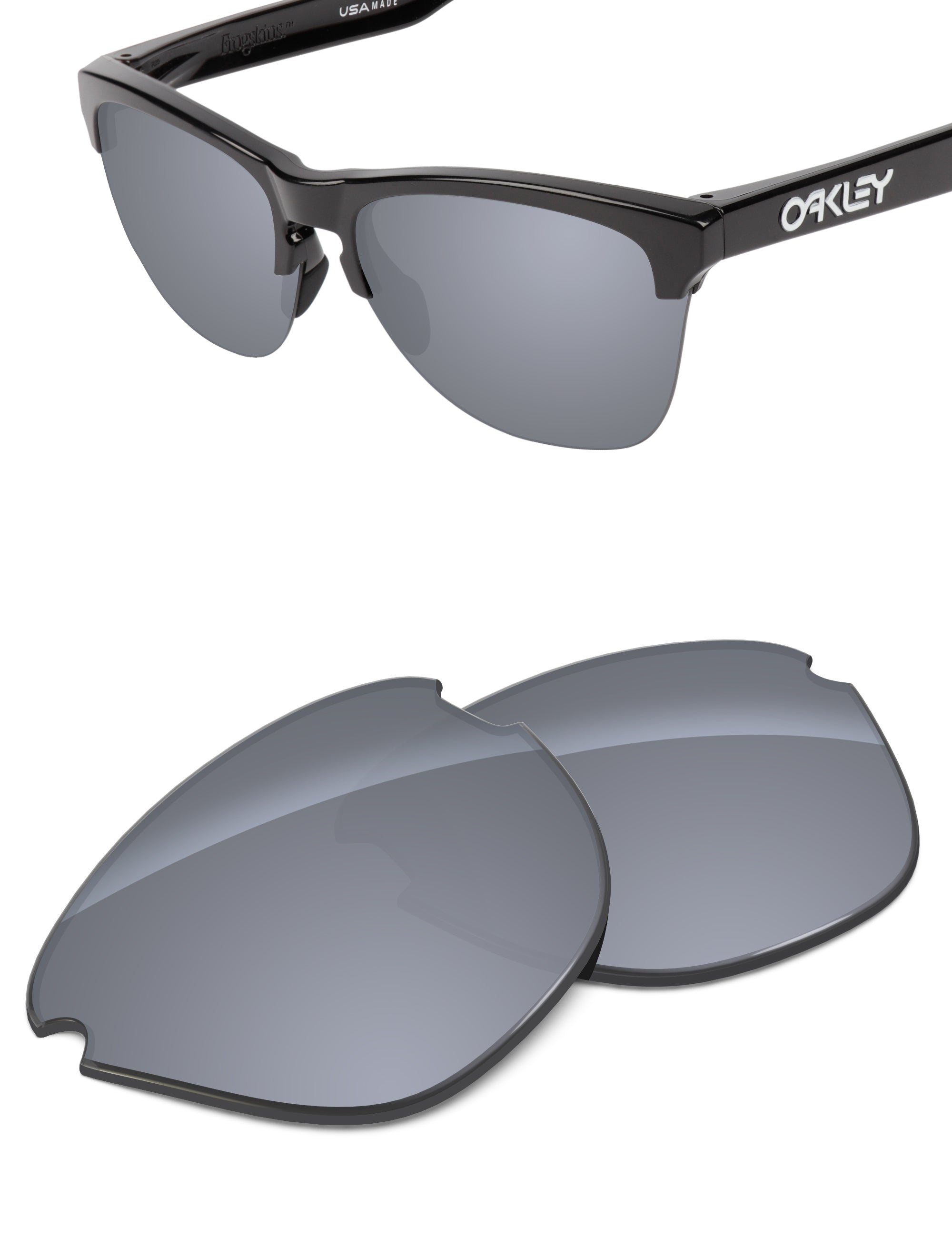 Silver Metallic FlashMirror™-Non-Polarized