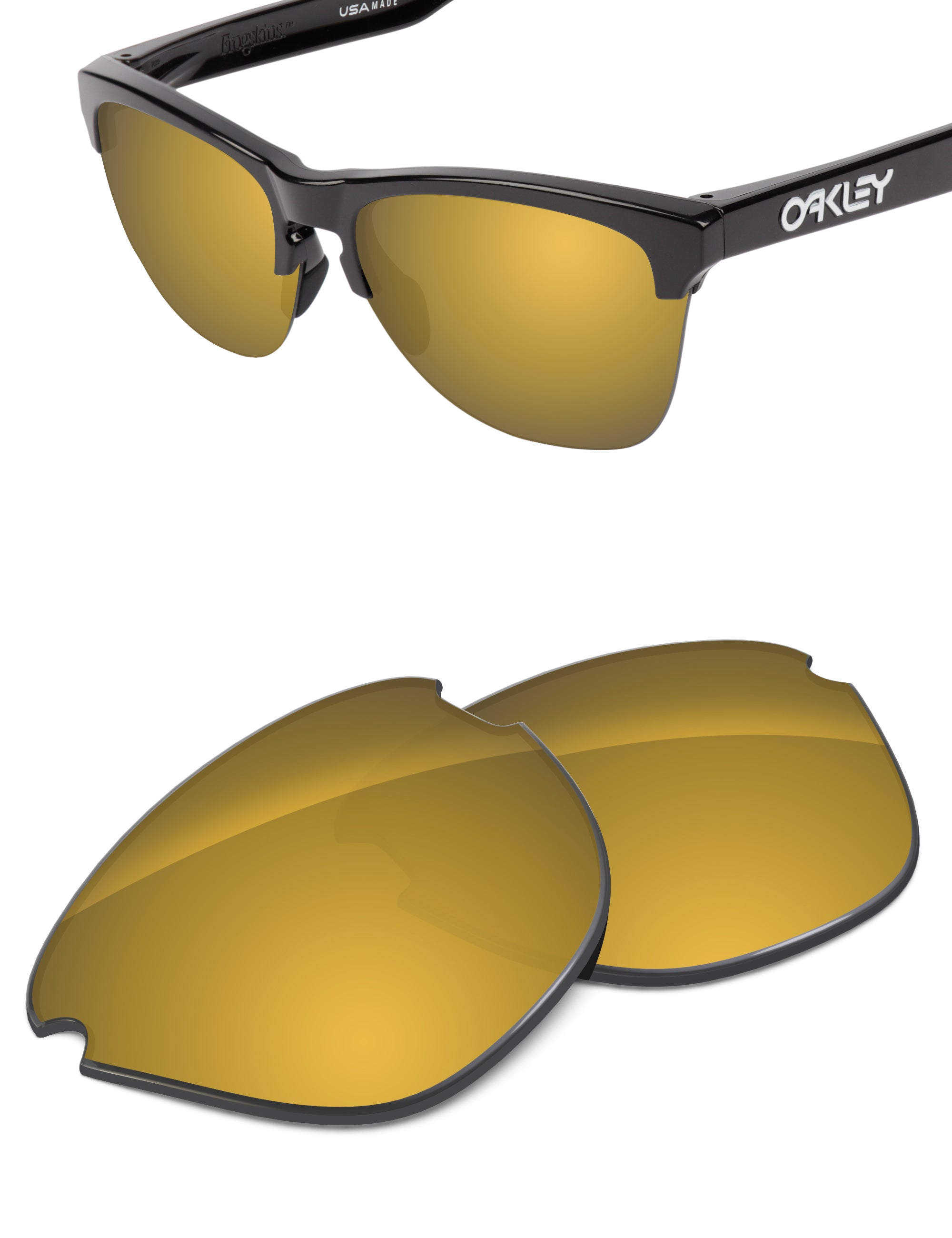 Tungsten Gold FlashMirror™-Non-Polarized