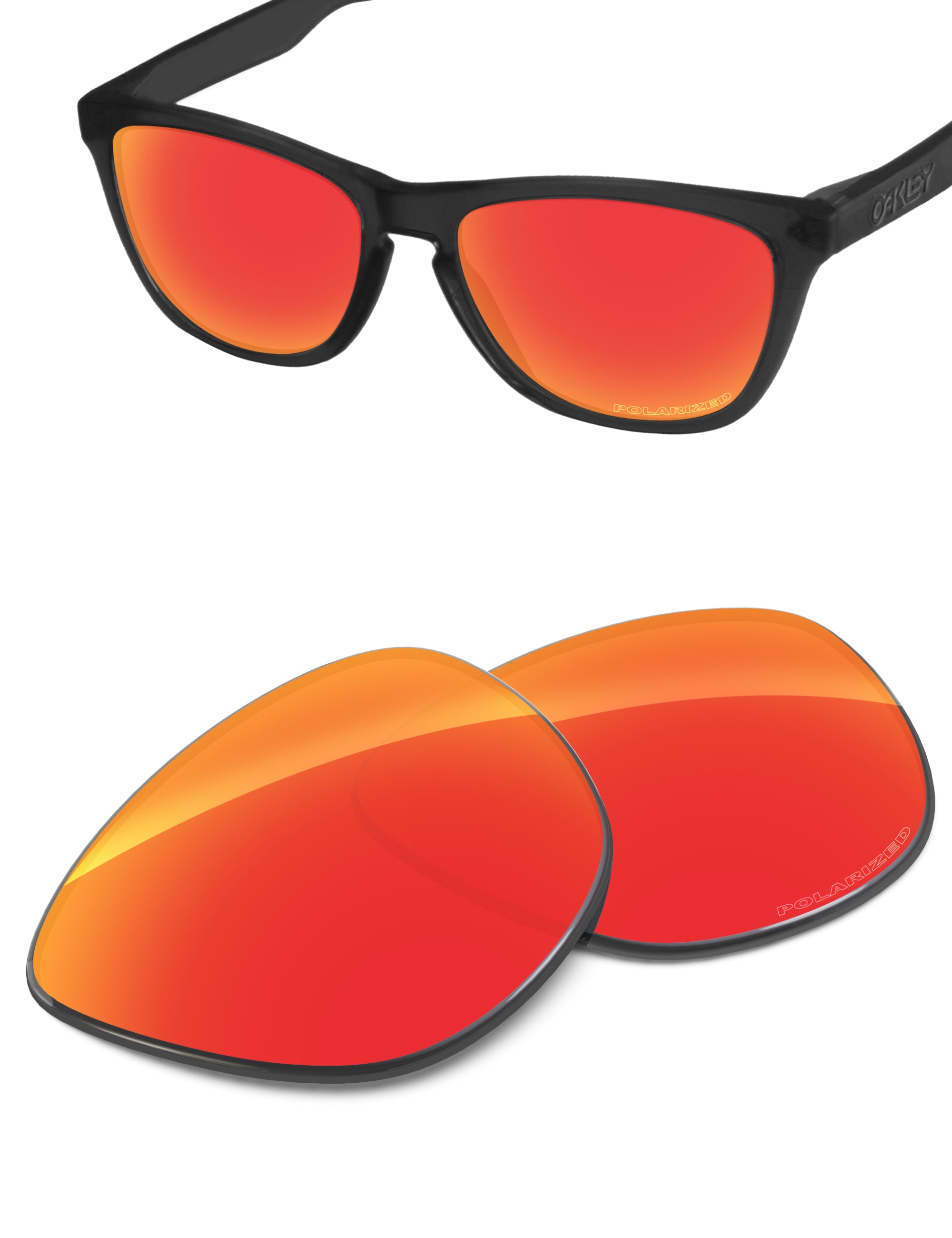 Fire Red FlashMirror™-Polarized