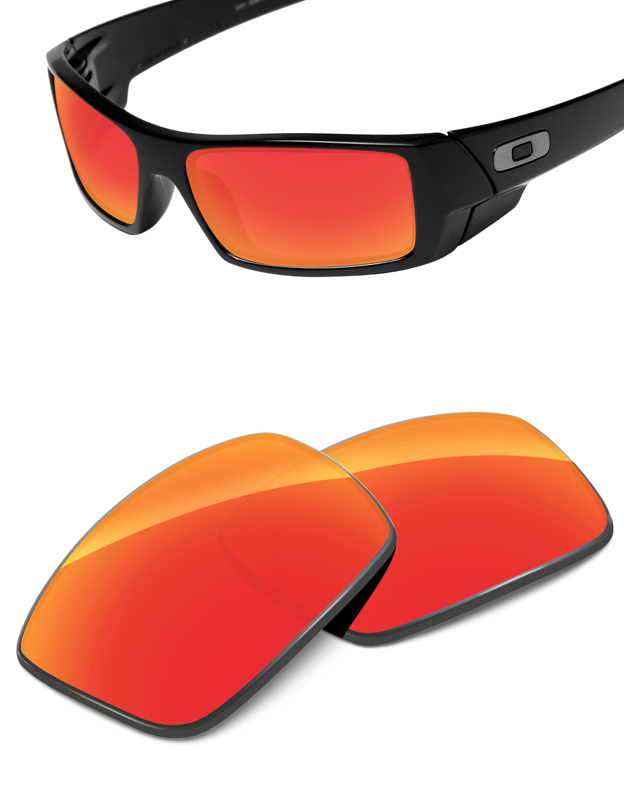 Fire Red FlashMirror™-Non-Polarized