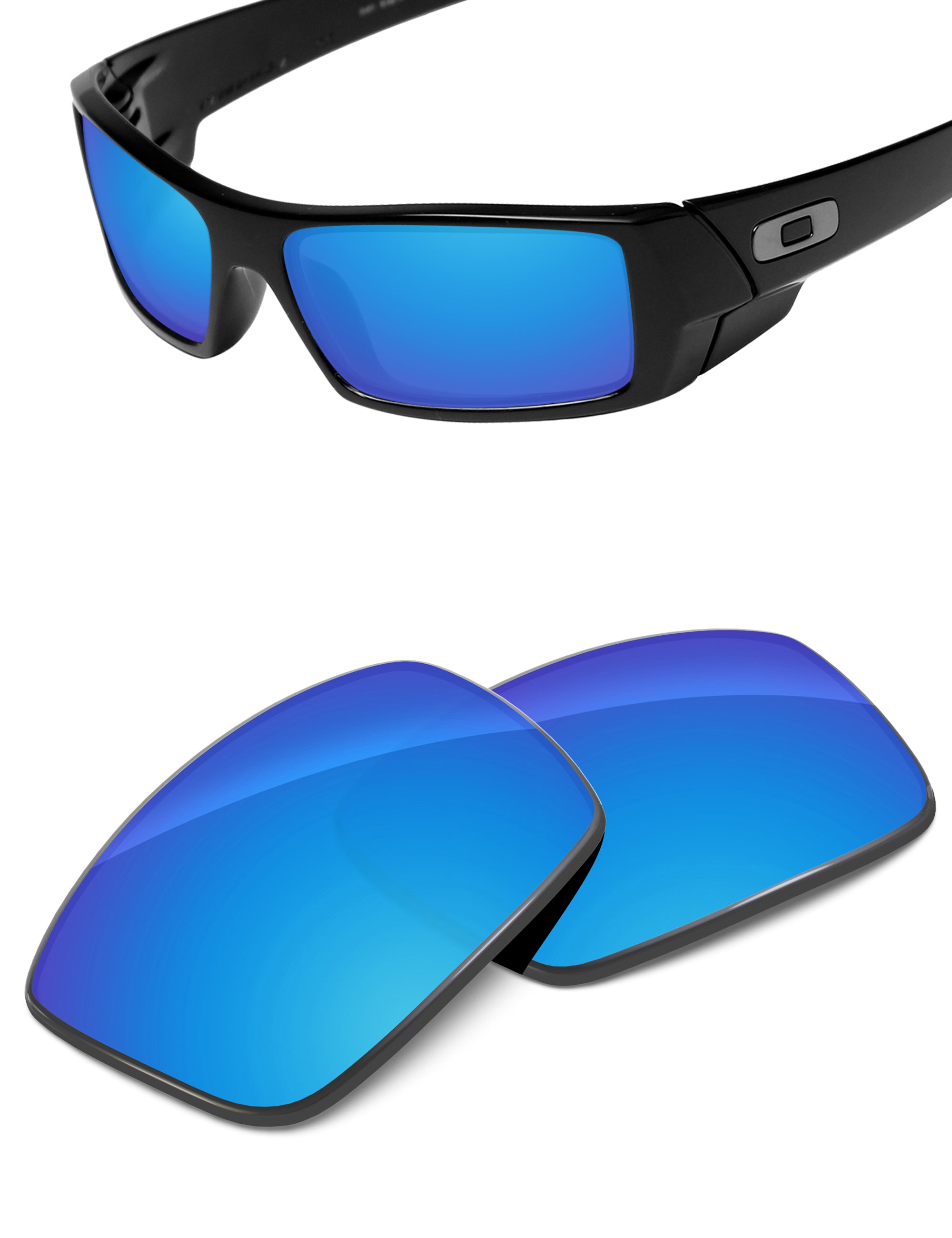 Sky Blue FlashMirror™-Non-Polarized