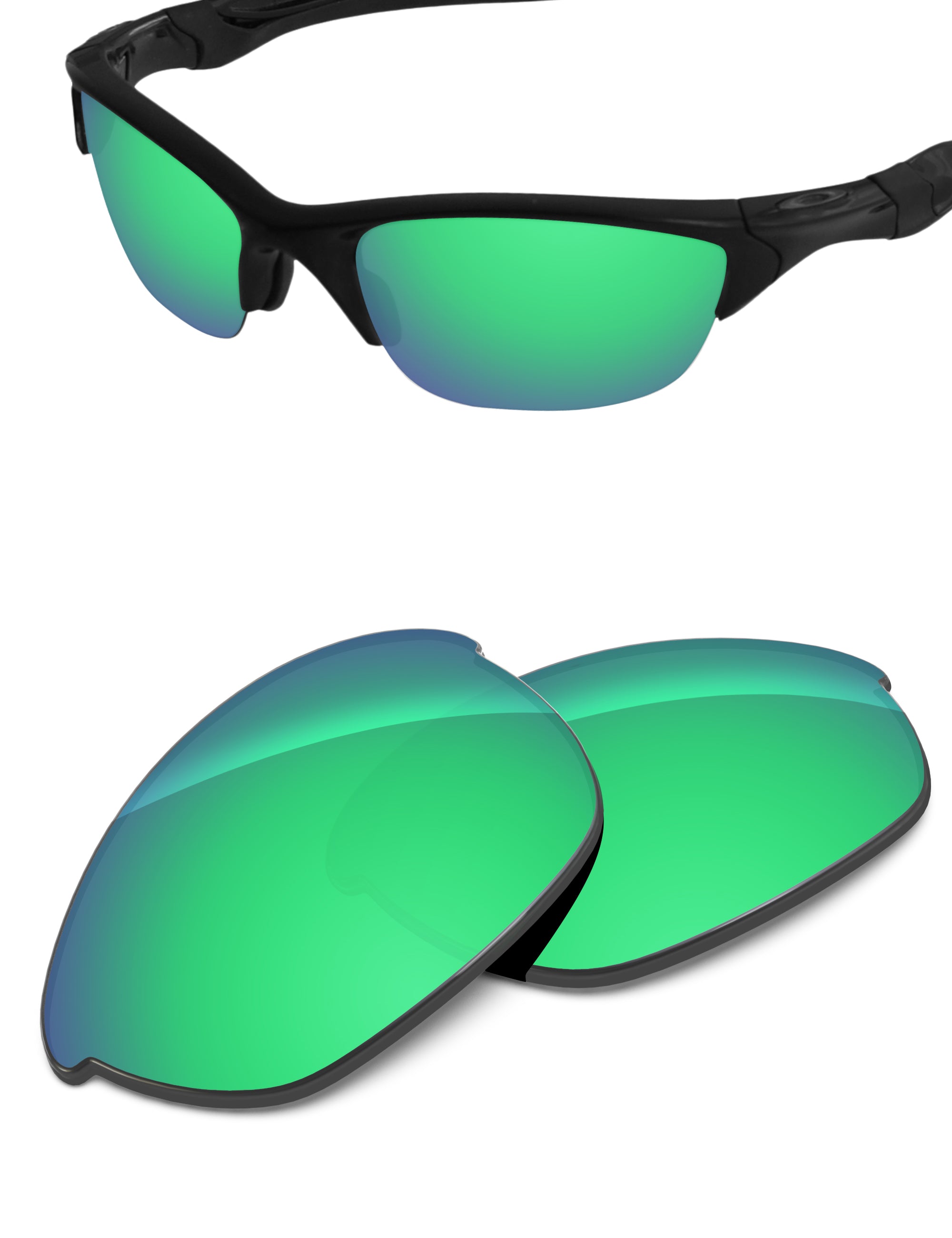 Emerald Green FlashMirror™-Non-Polarized