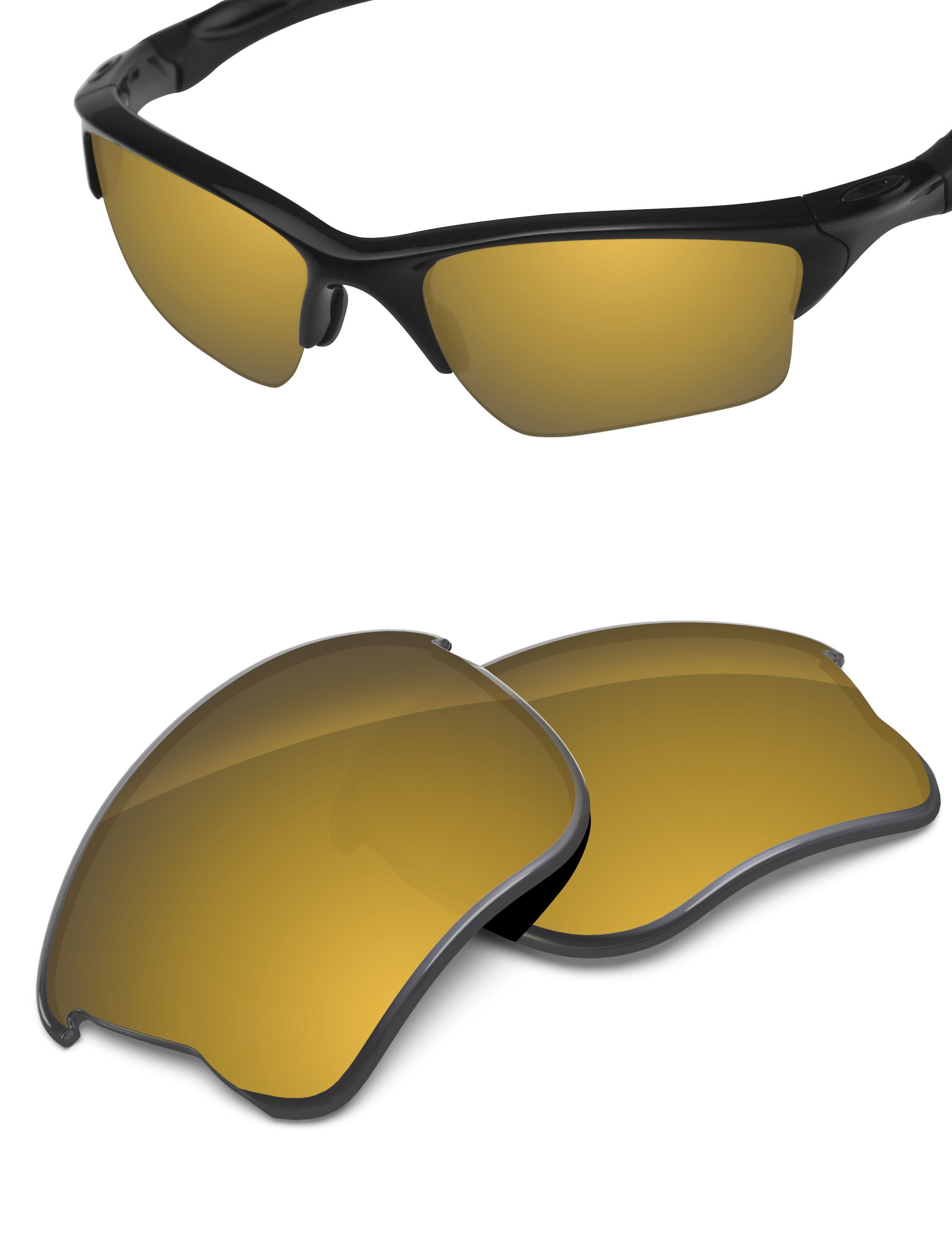 Tungsten Gold FlashMirror™-Non-Polarized