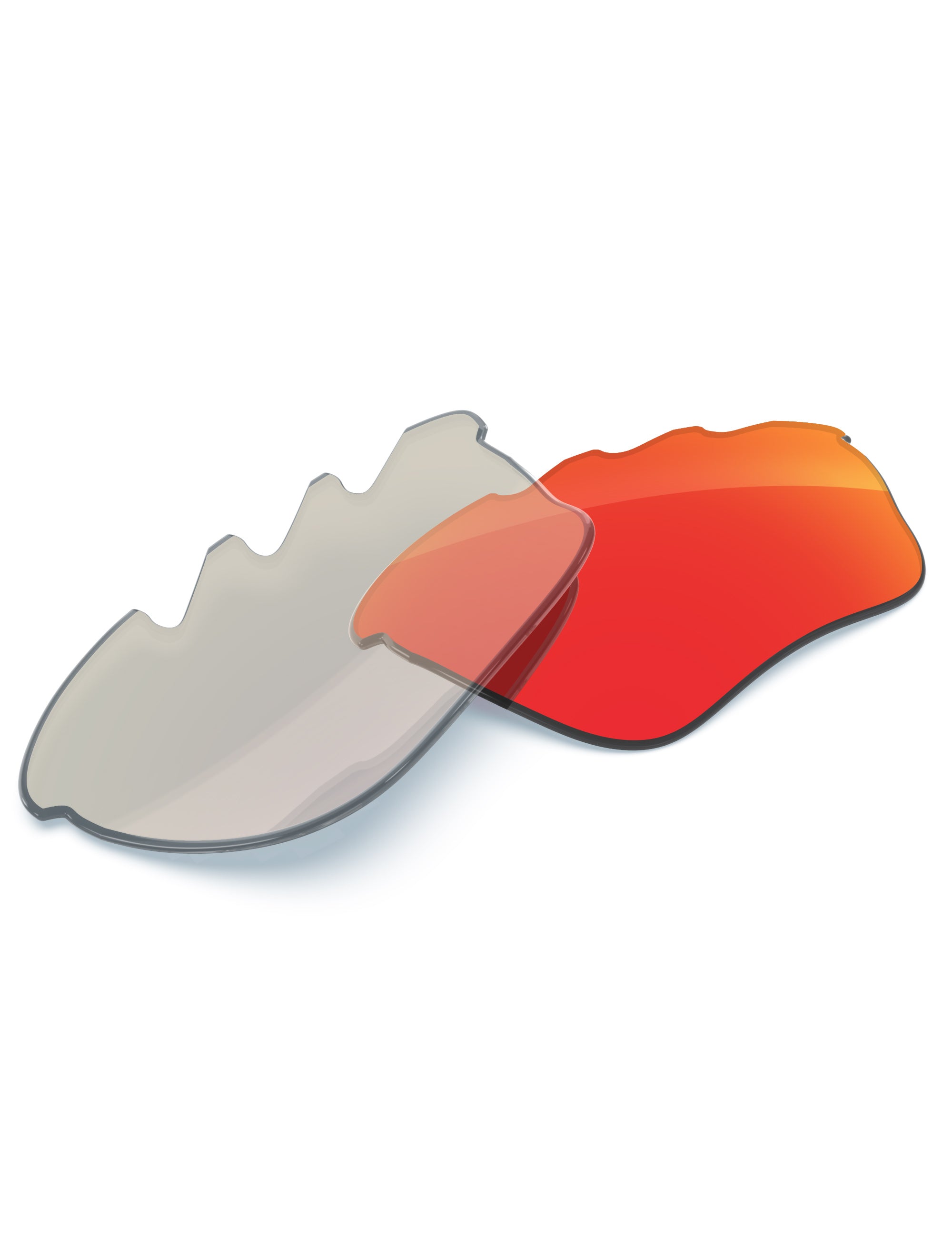 Fire Red FlashMirror™ Photochromic-Non-Polarized