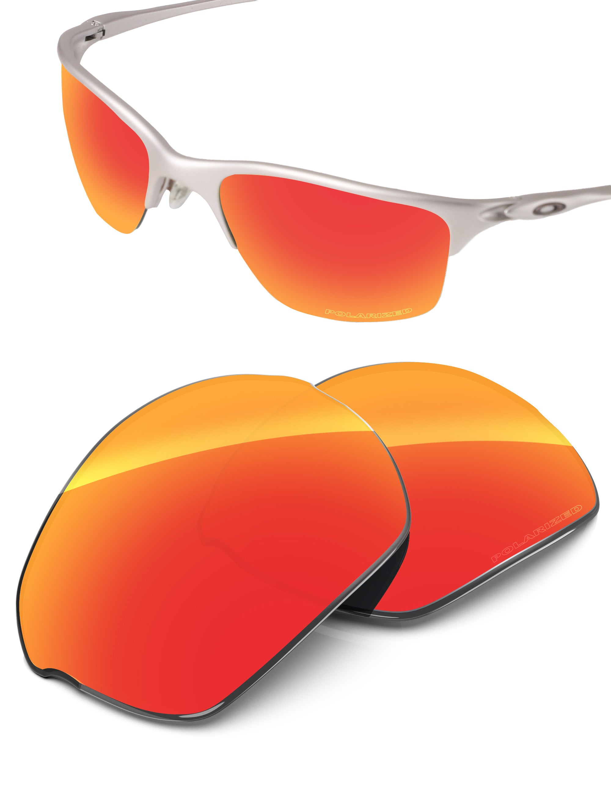 Fire Red FlashMirror™-Polarized