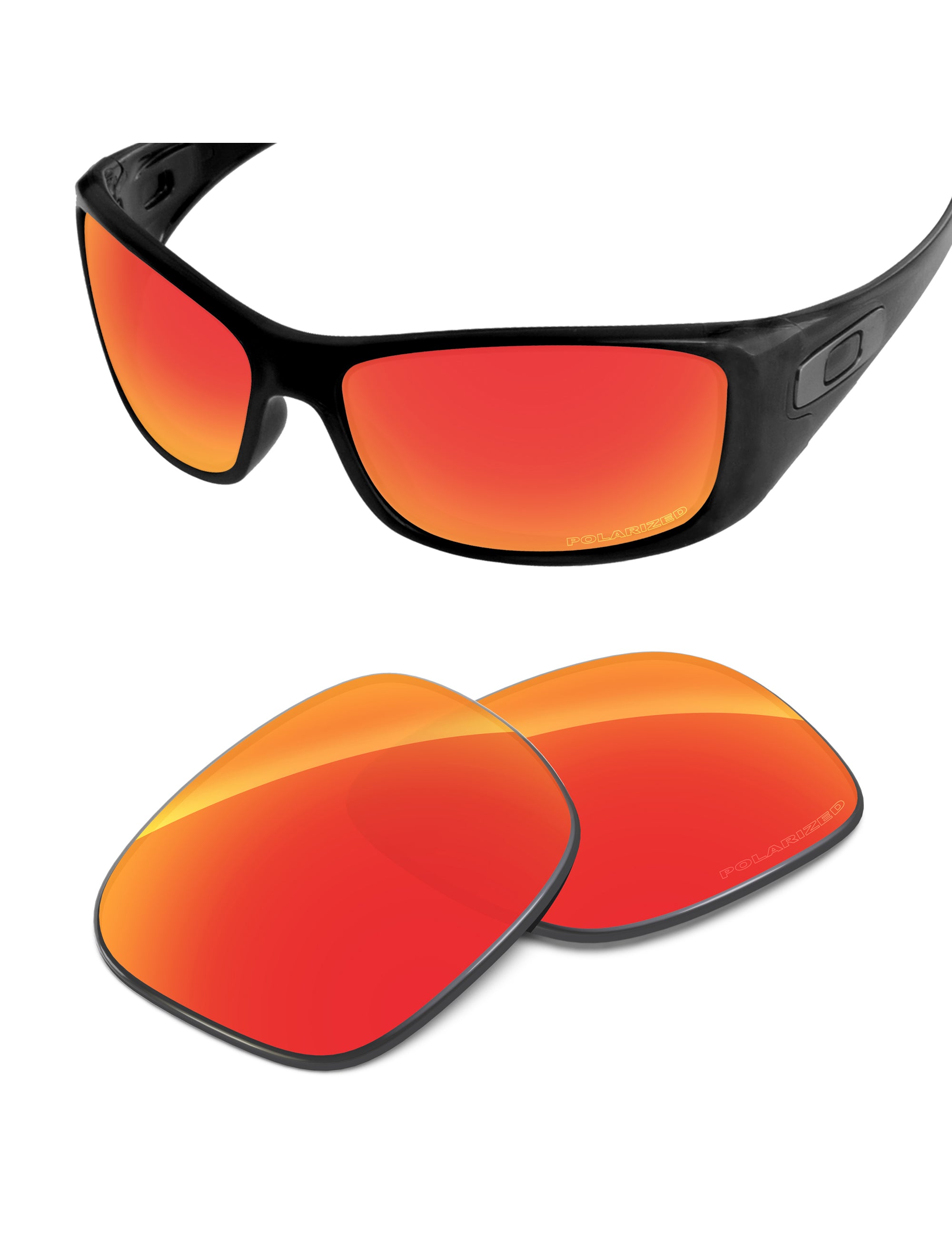 Fire Red FlashMirror™-Polarized