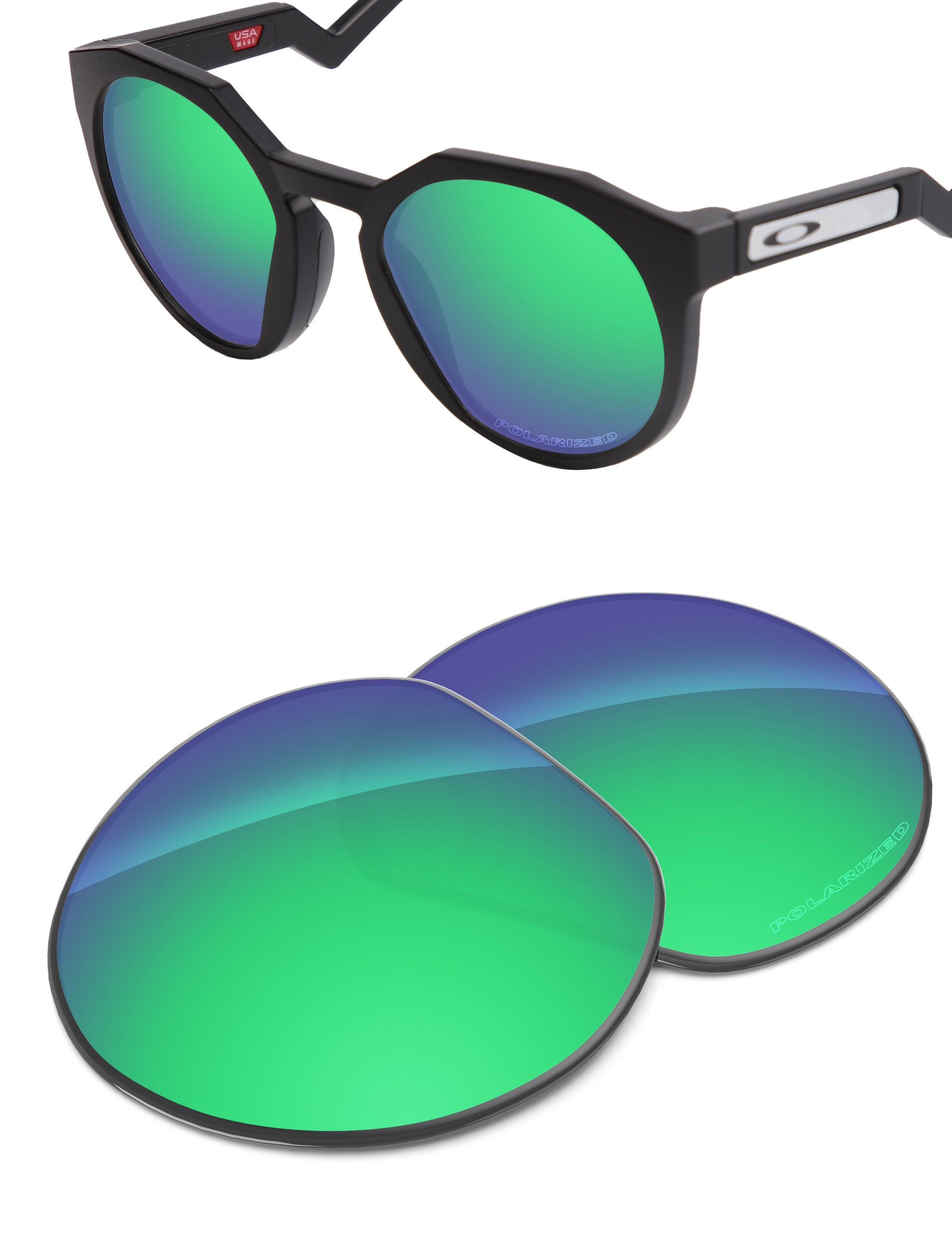 Emerald Green FlashMirror™-Polarized