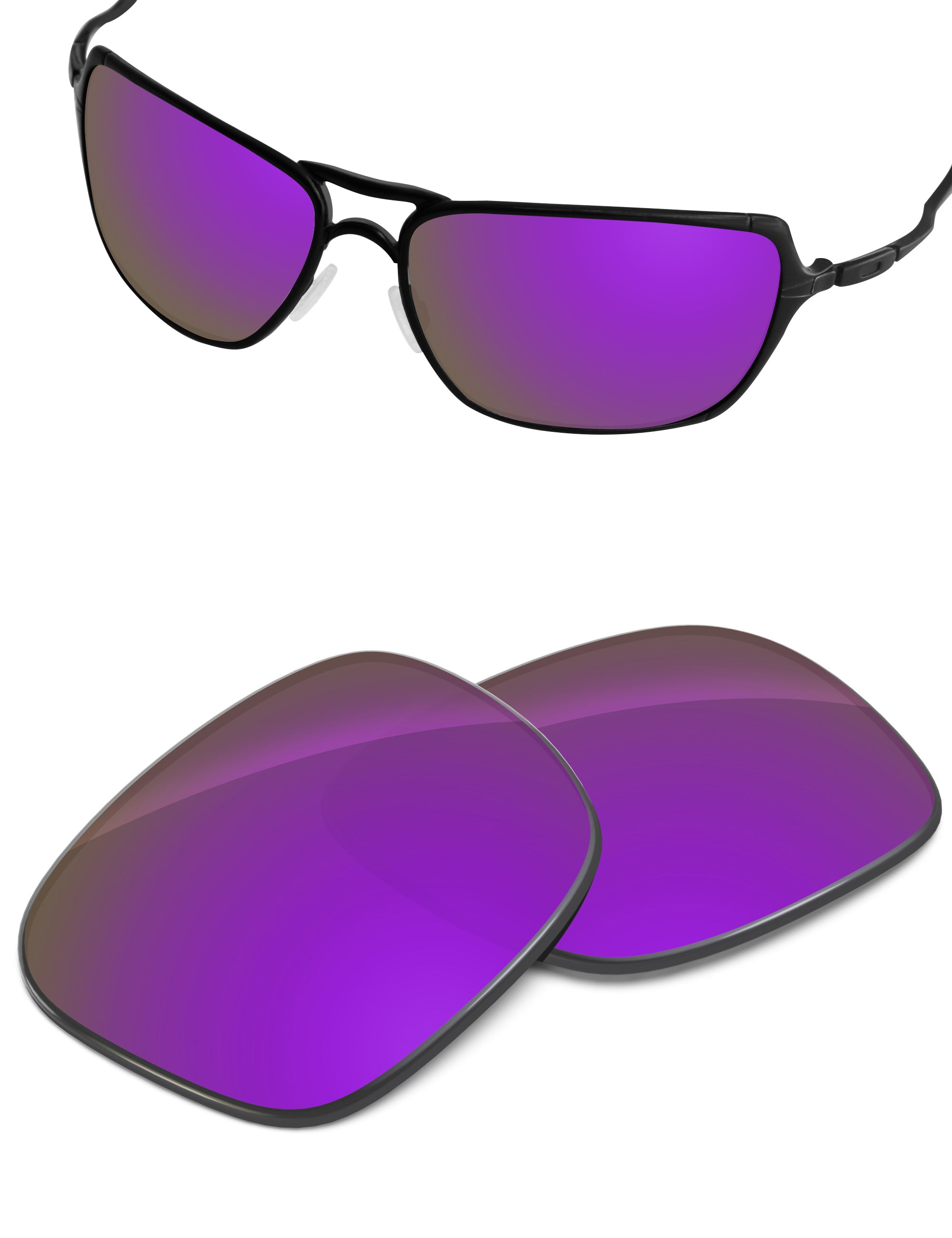 Plum Purple FlashMirror™-Non-Polarized