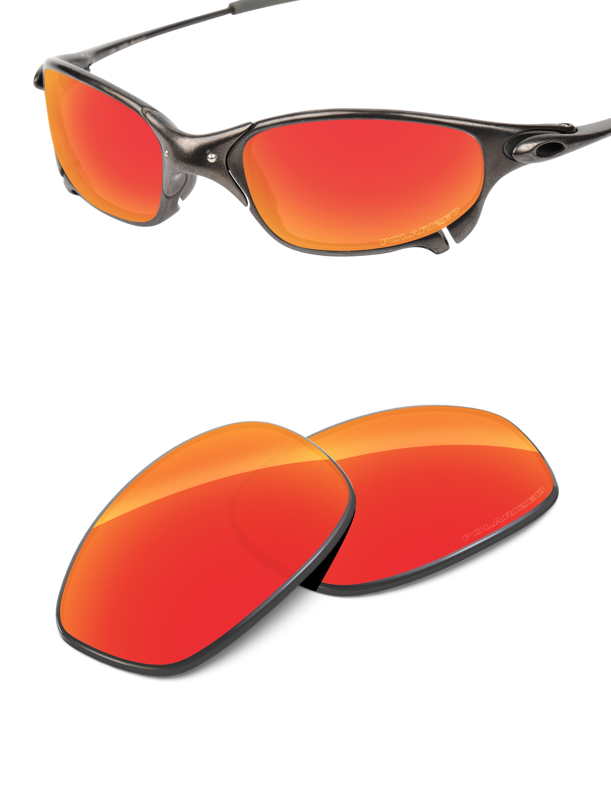 Fire Red FlashMirror™-Polarized