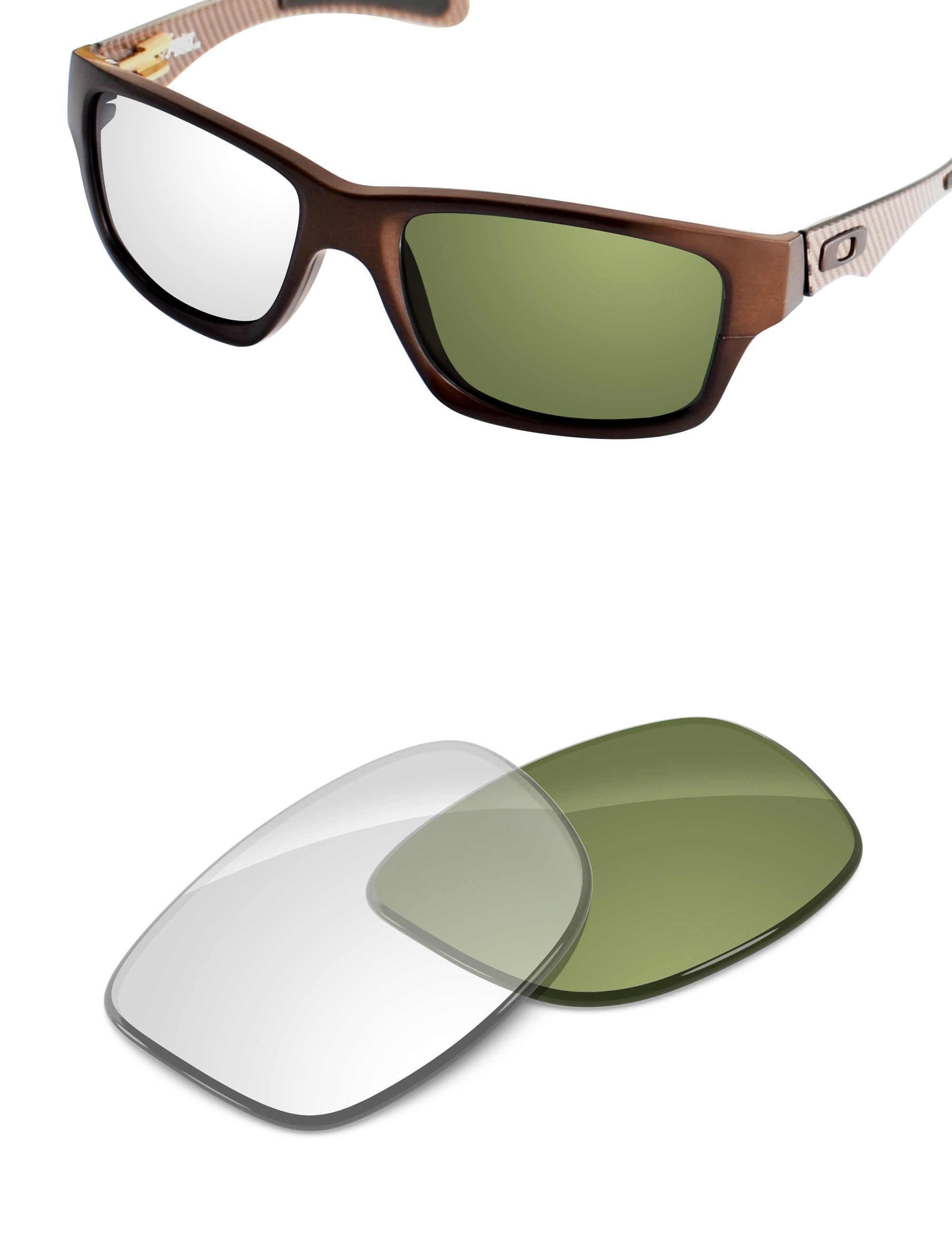 Adapt Green Photochromic Blue Light Blocking-Non-Polarized