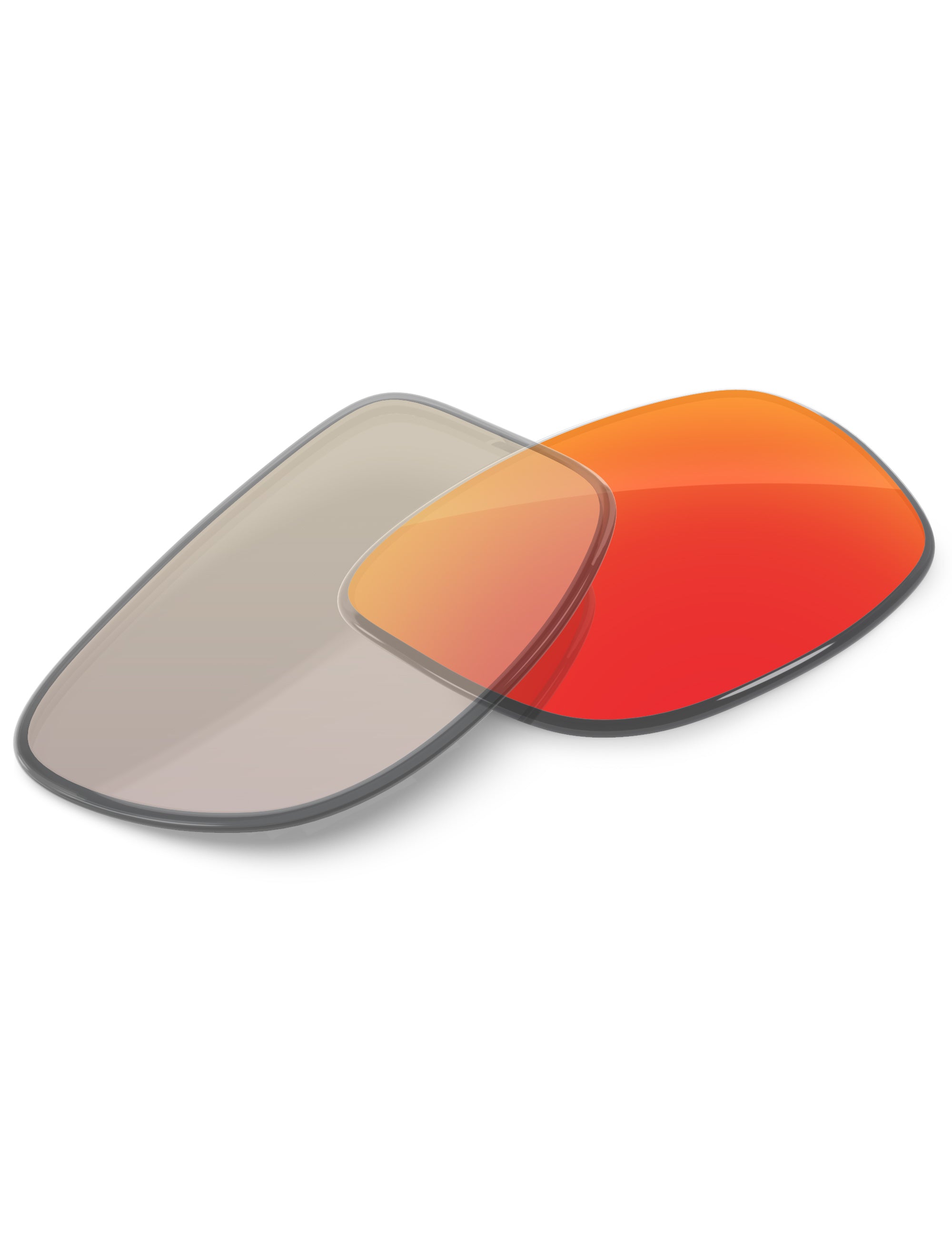 Fire Red FlashMirror™ Photochromic-Non-Polarized