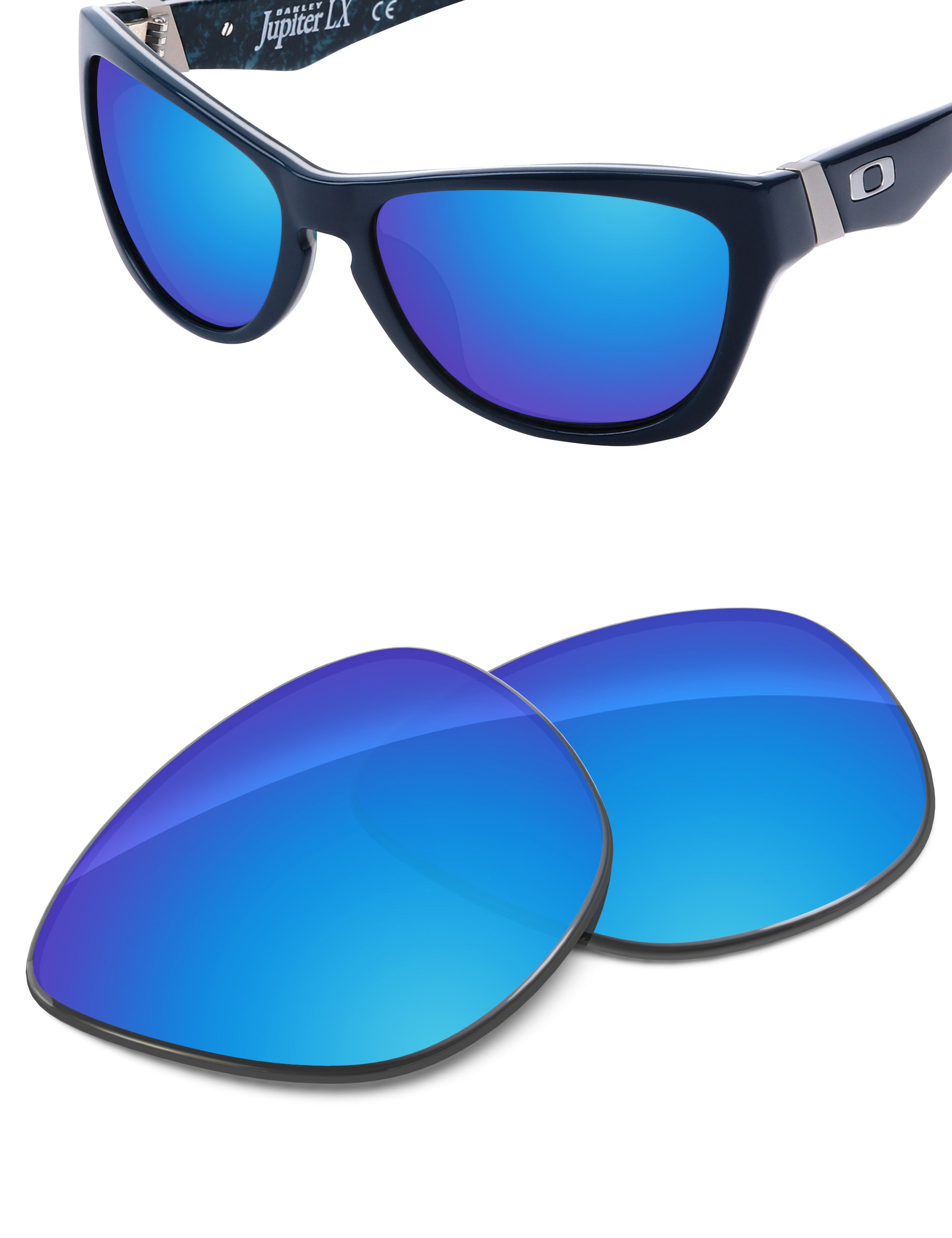 Sky Blue FlashMirror™-Non-Polarized