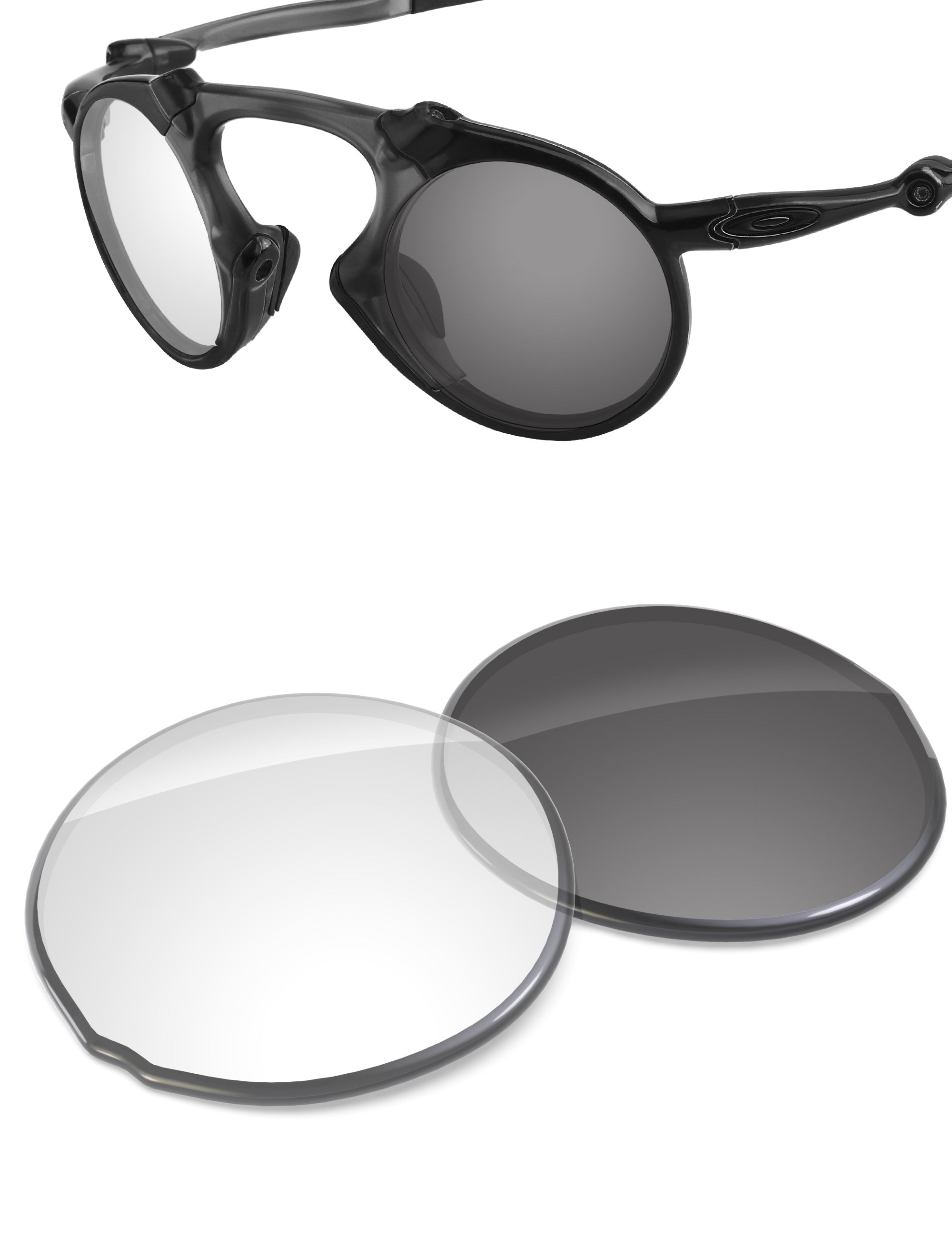 Adapt Gray Photochromic Blue Light Blocking-Non-Polarized