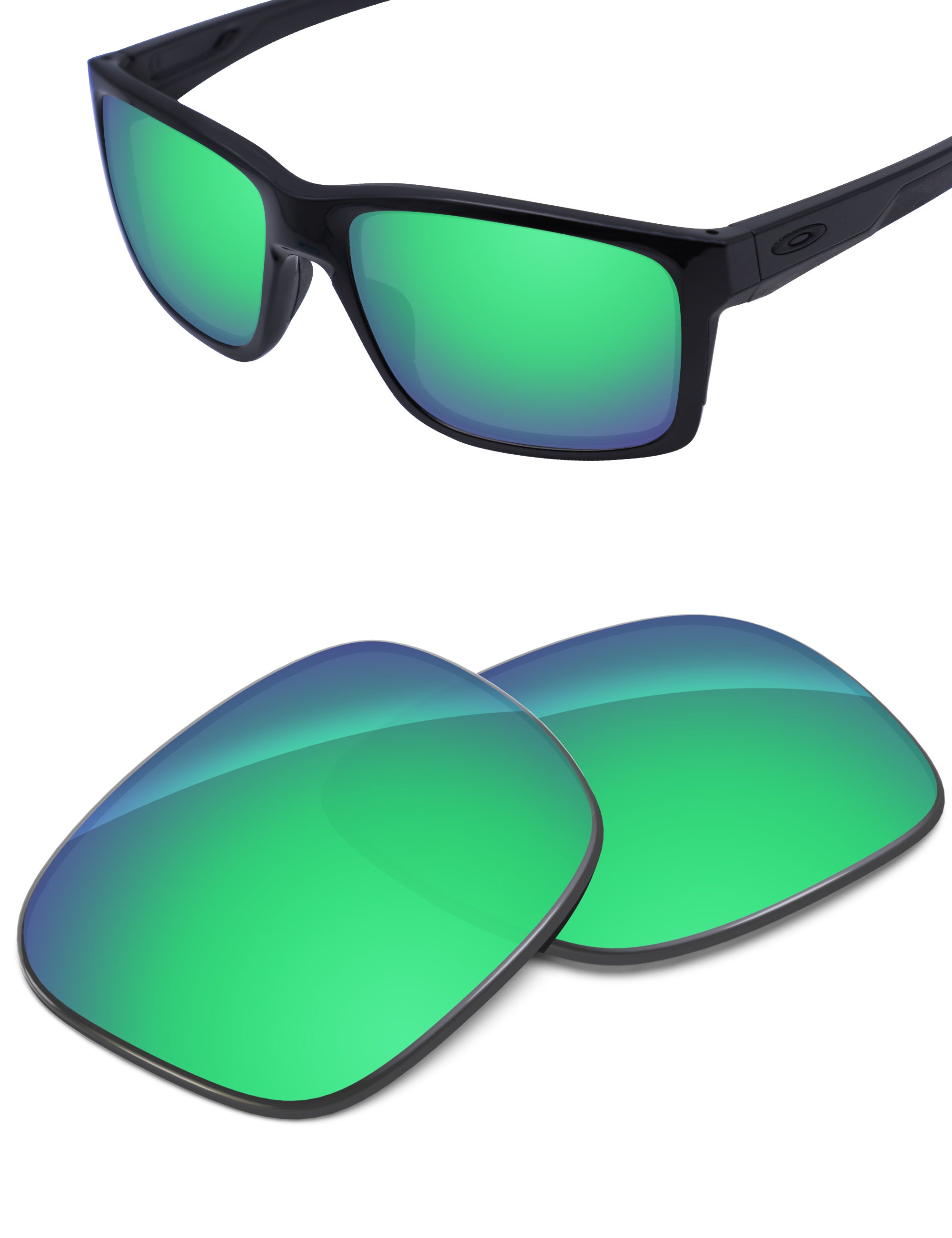 Emerald Green FlashMirror™-Non-Polarized