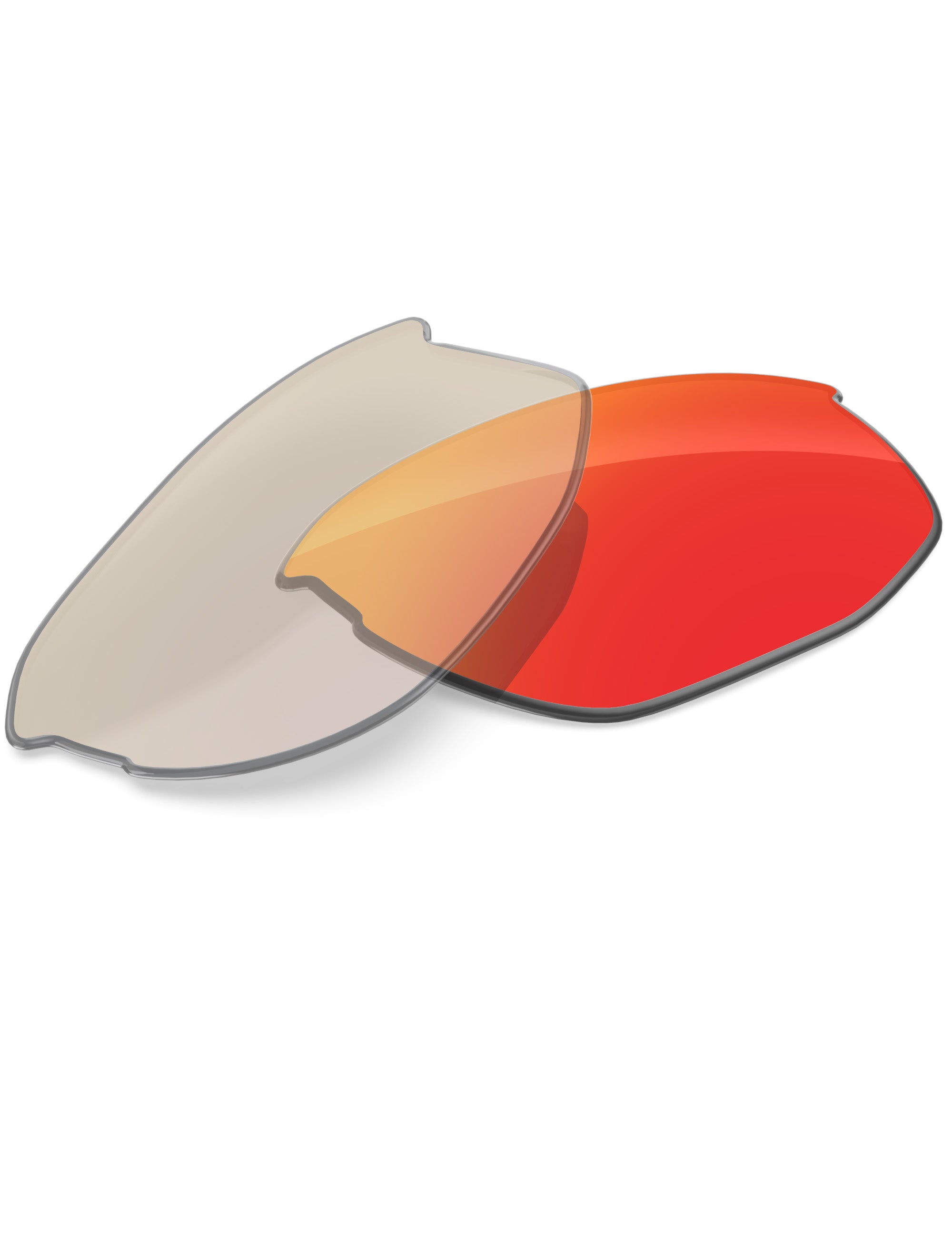 Fire Red FlashMirror™ Photochromic-Non-Polarized