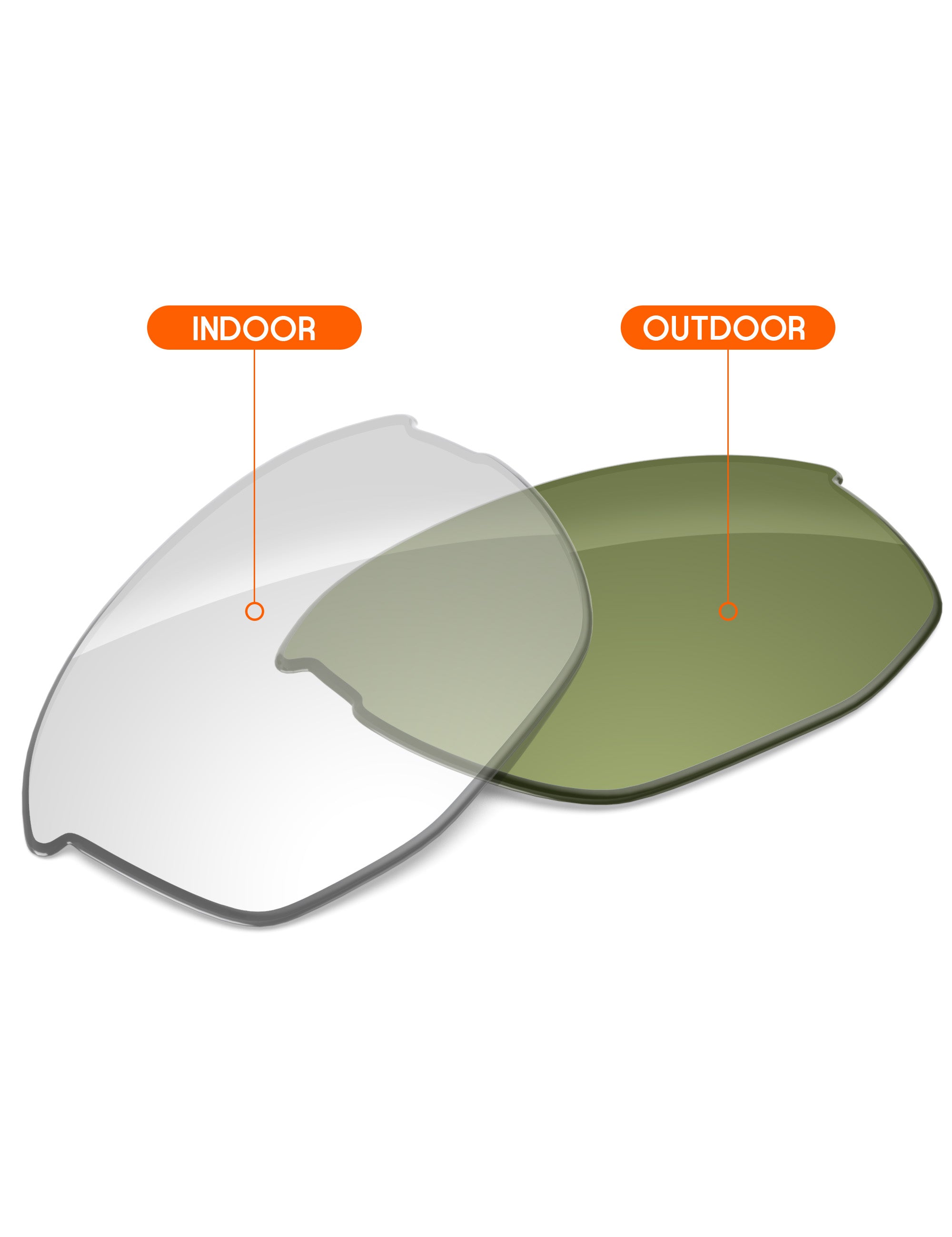 Adapt Green Photochromic Blue Light Blocking-Non-Polarized