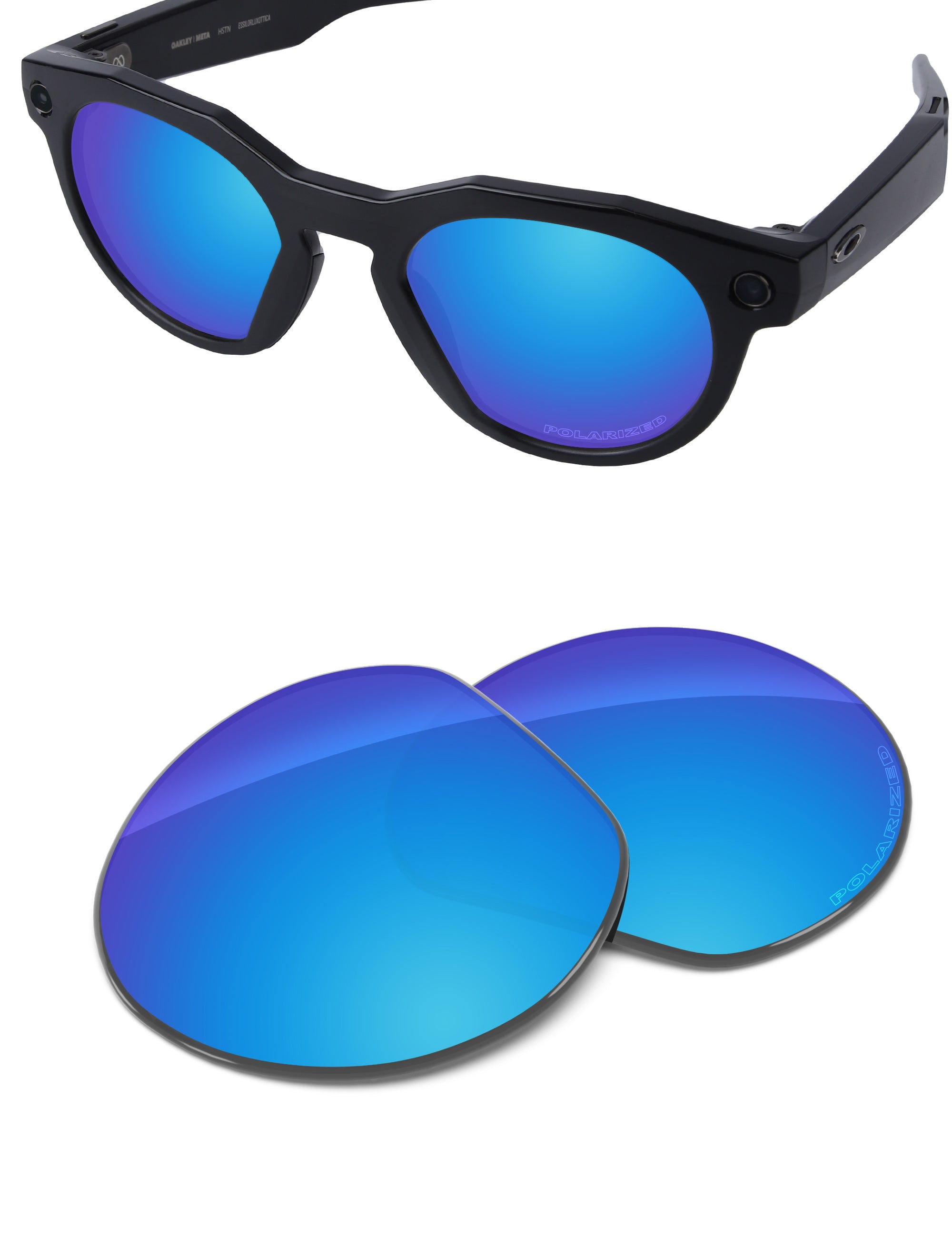 Sky Blue FlashMirror™-Polarized