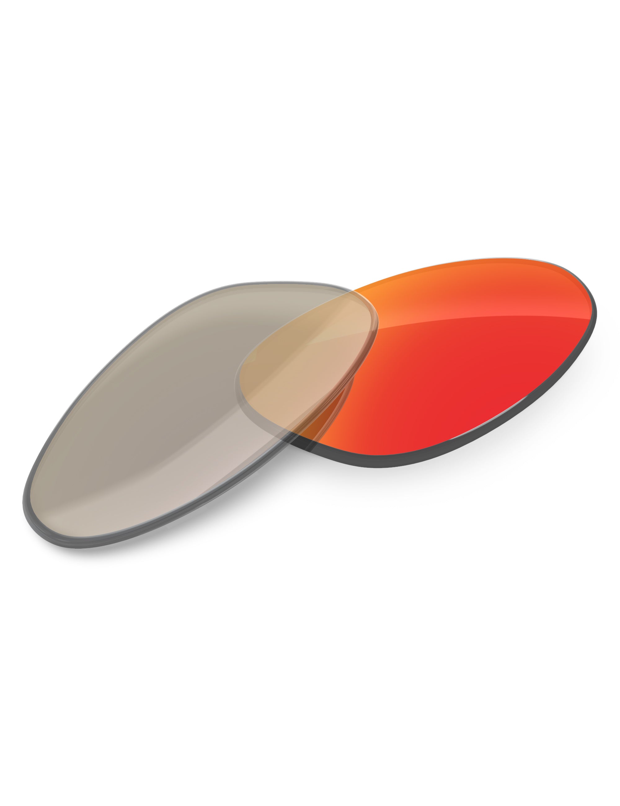 Fire Red FlashMirror™ Photochromic-Non-Polarized