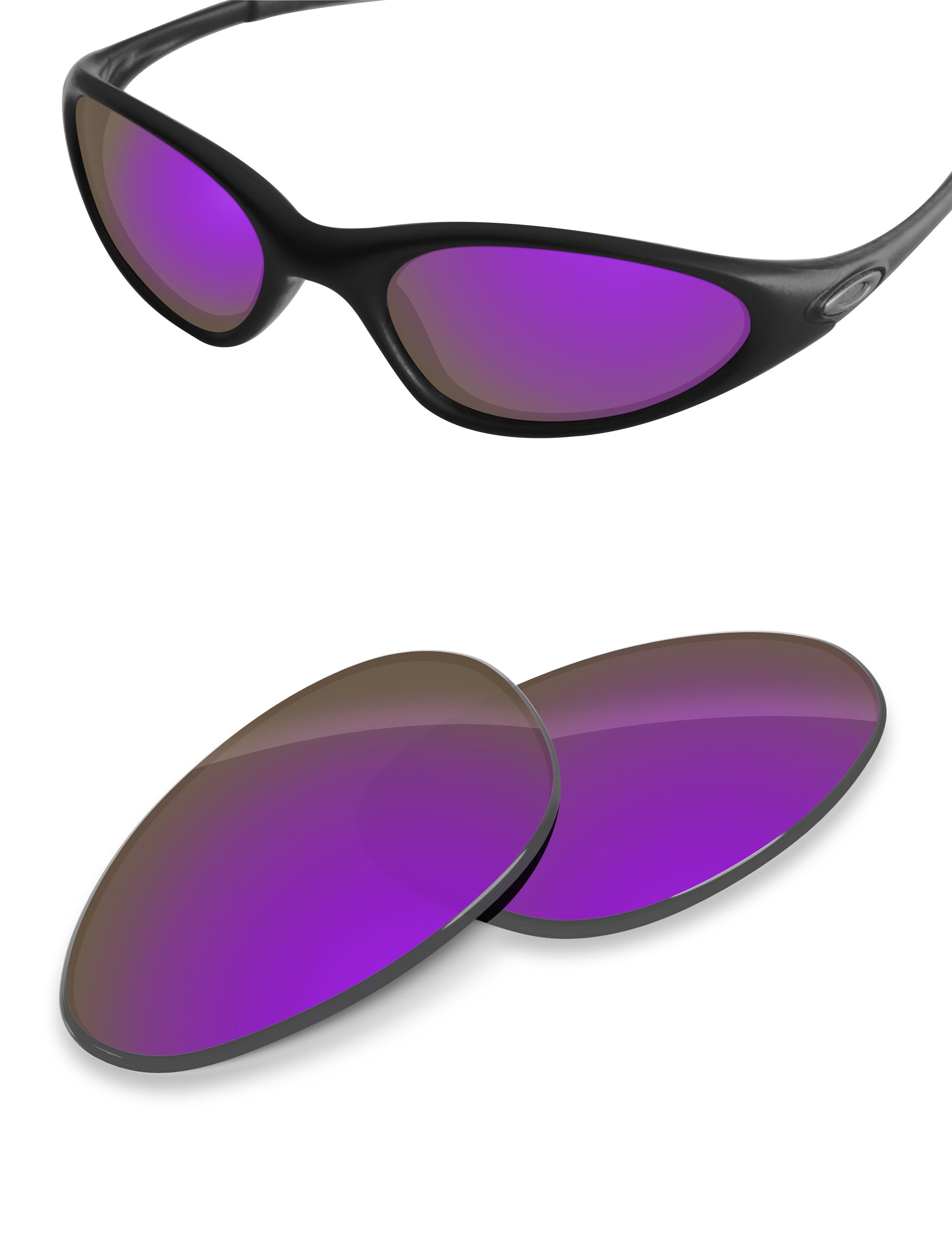 Plum Purple FlashMirror™-Non-Polarized