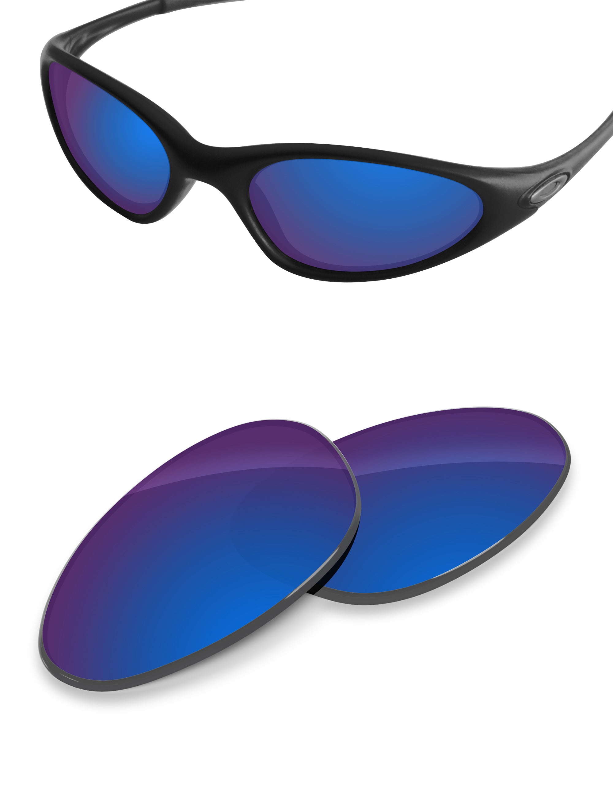 Sapphire Blue FlashMirror™-Non-Polarized