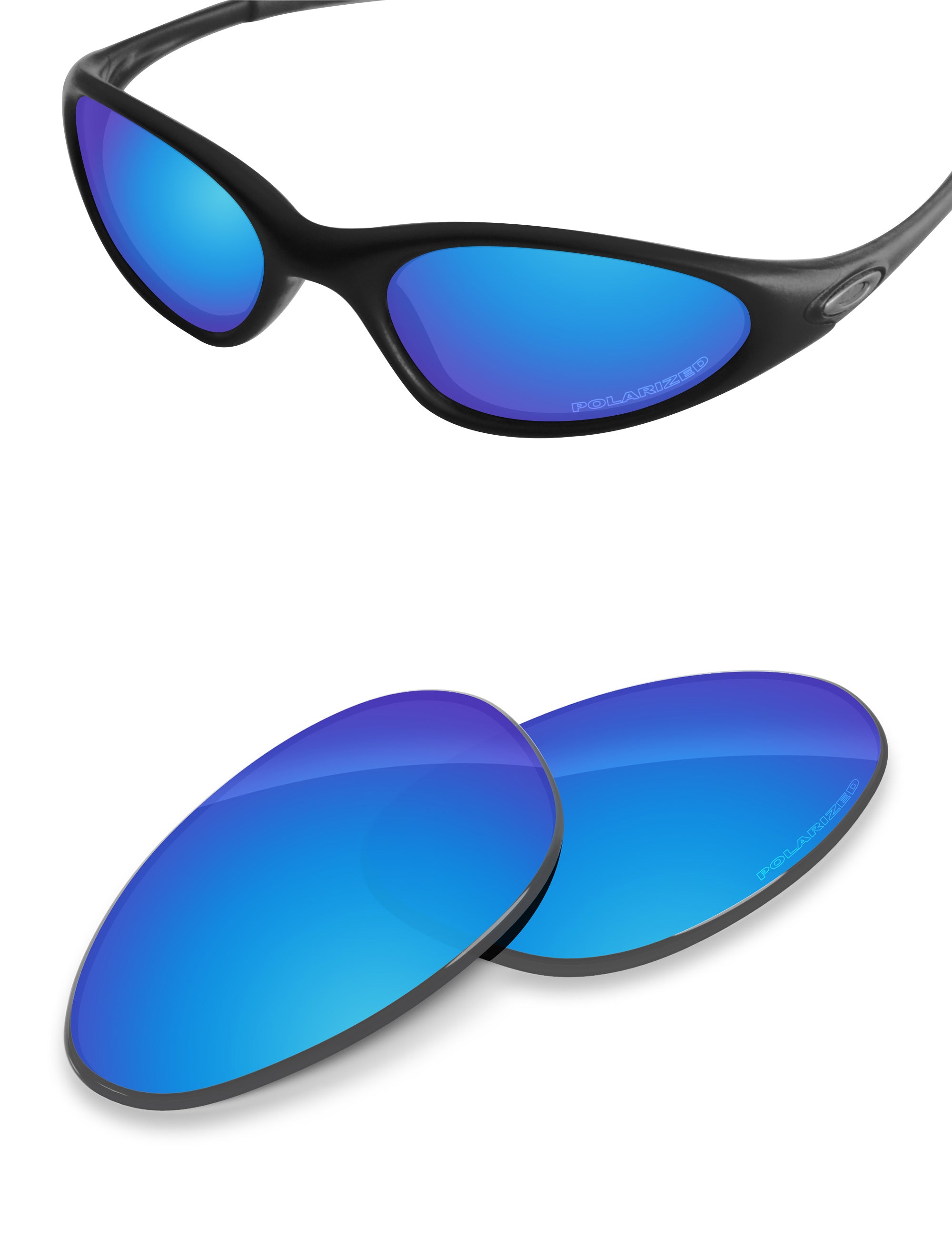 Sky Blue FlashMirror™-Polarized