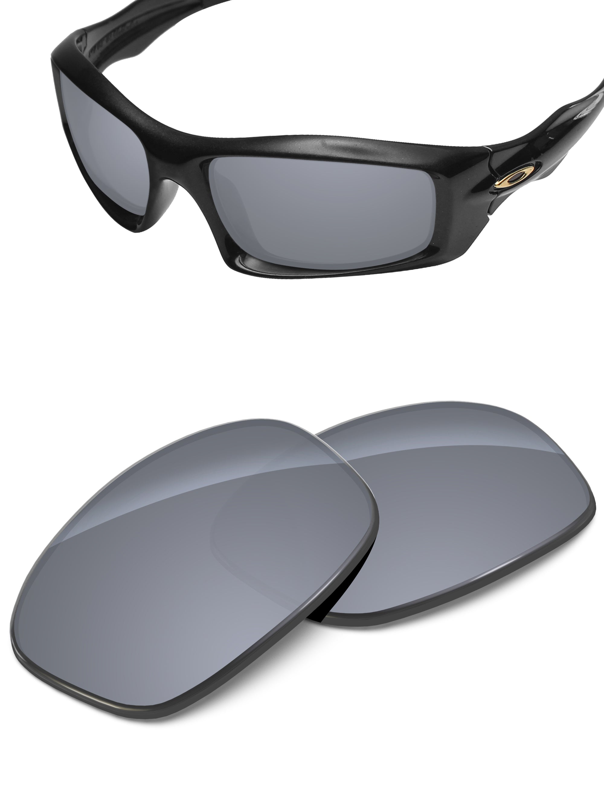 Silver Metallic FlashMirror™-Non-Polarized