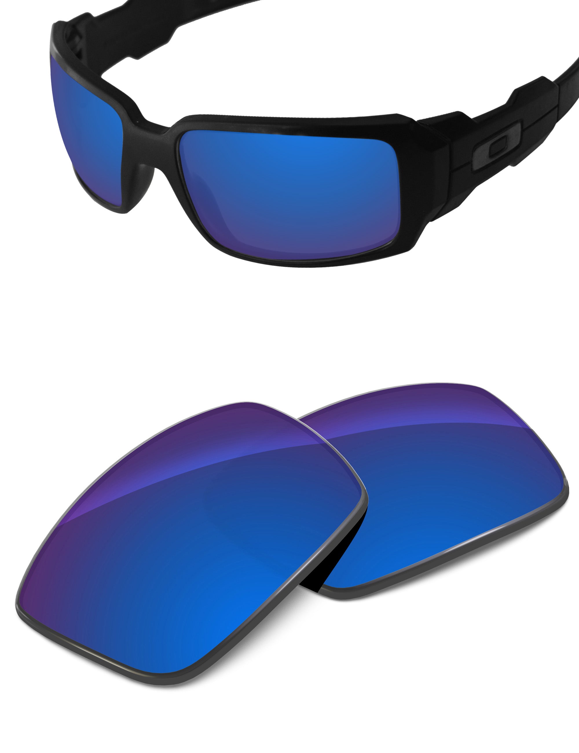 Sapphire Blue FlashMirror™-Non-Polarized
