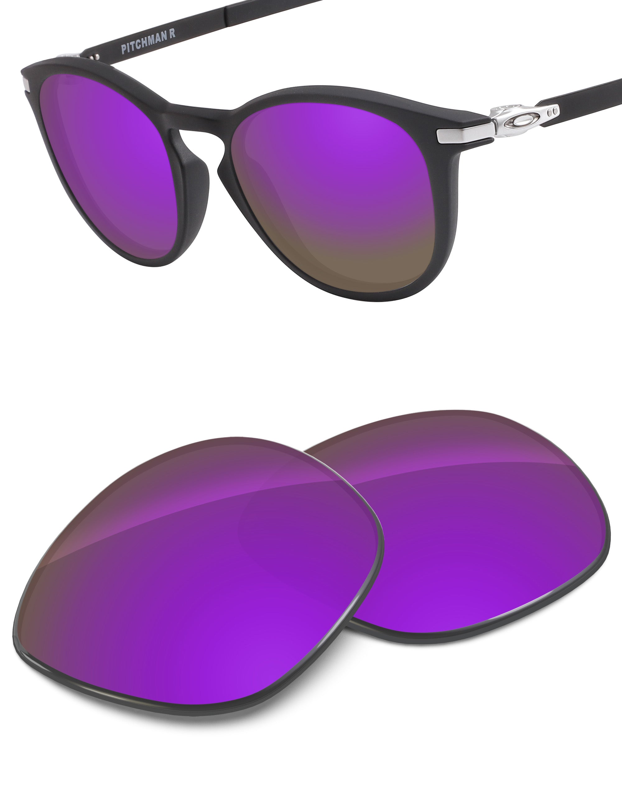 Plum Purple FlashMirror™-Non-Polarized