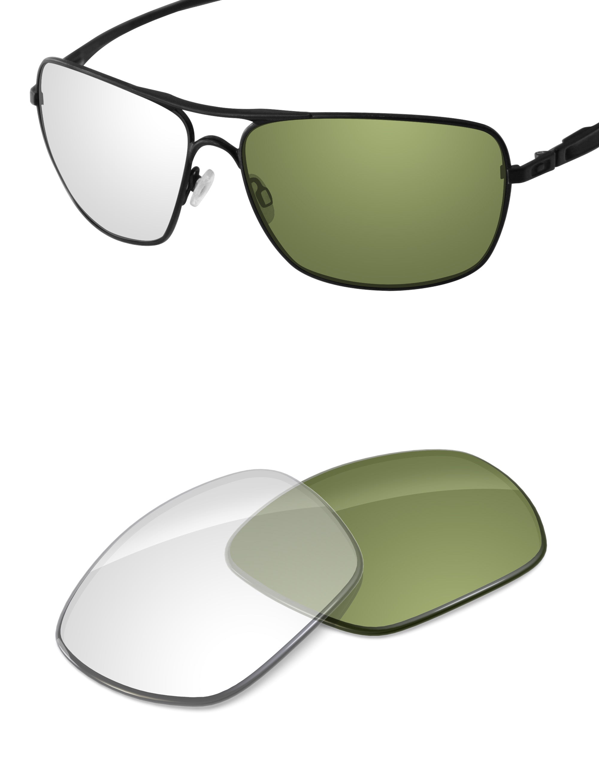 Adapt Green Photochromic Blue Light Blocking-Non-Polarized