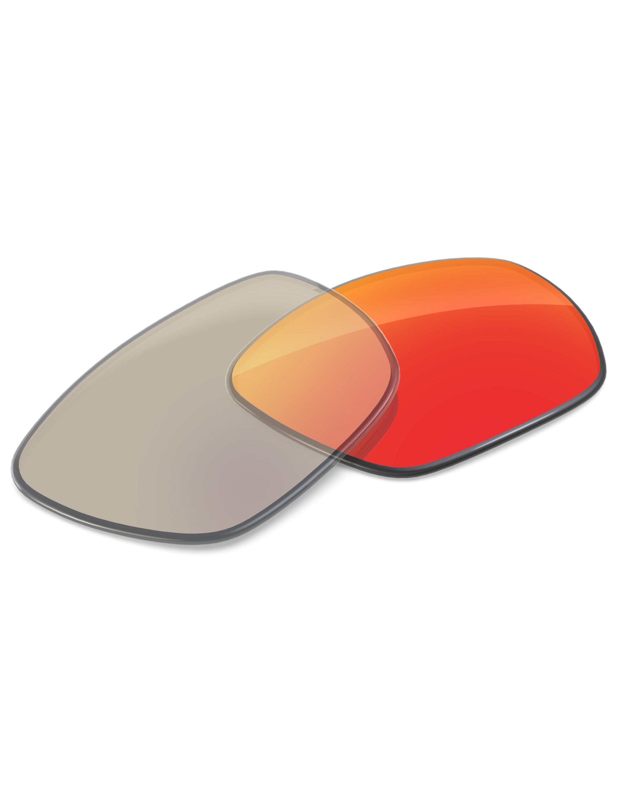Fire Red FlashMirror™ Photochromic-Non-Polarized
