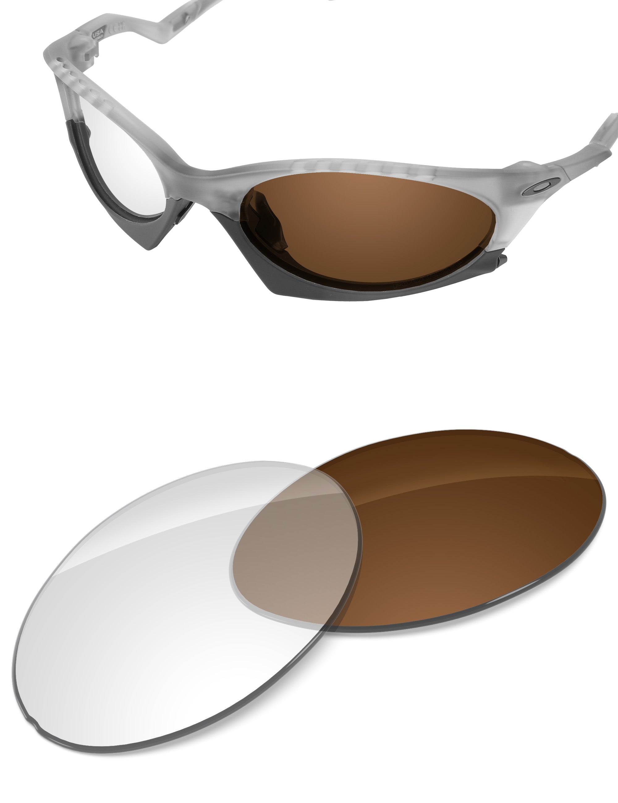 Adapt Brown Photochromic Blue Light Blocking-Non-Polarized